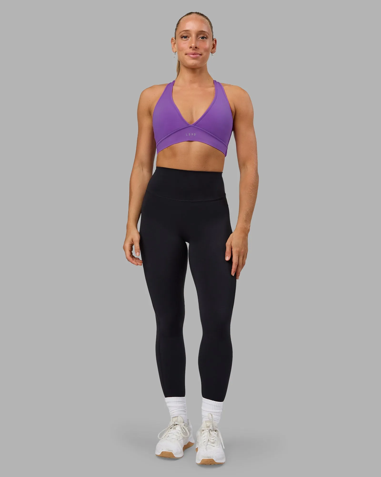 Stamina Sports Bra - Purple Swirl sold by LSKD product image thumbnail 5