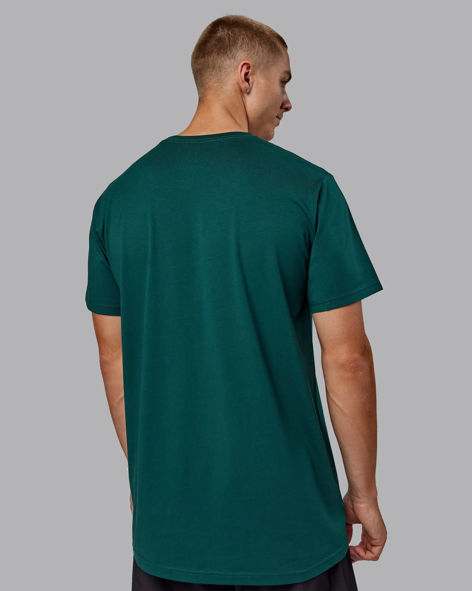 Base FLXCotton Tee - Dark Moss sold by LSKD product image thumbnail 3