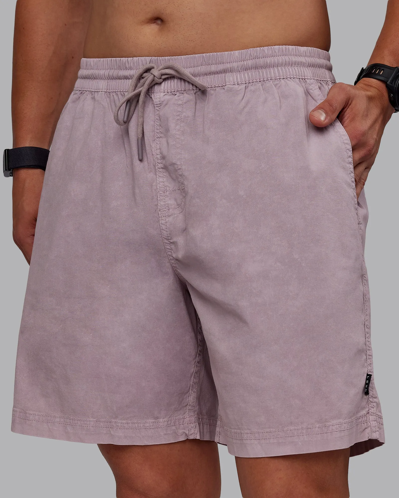 Washed Daily Short 7" - Greyish Purple sold by LSKD product image thumbnail 3