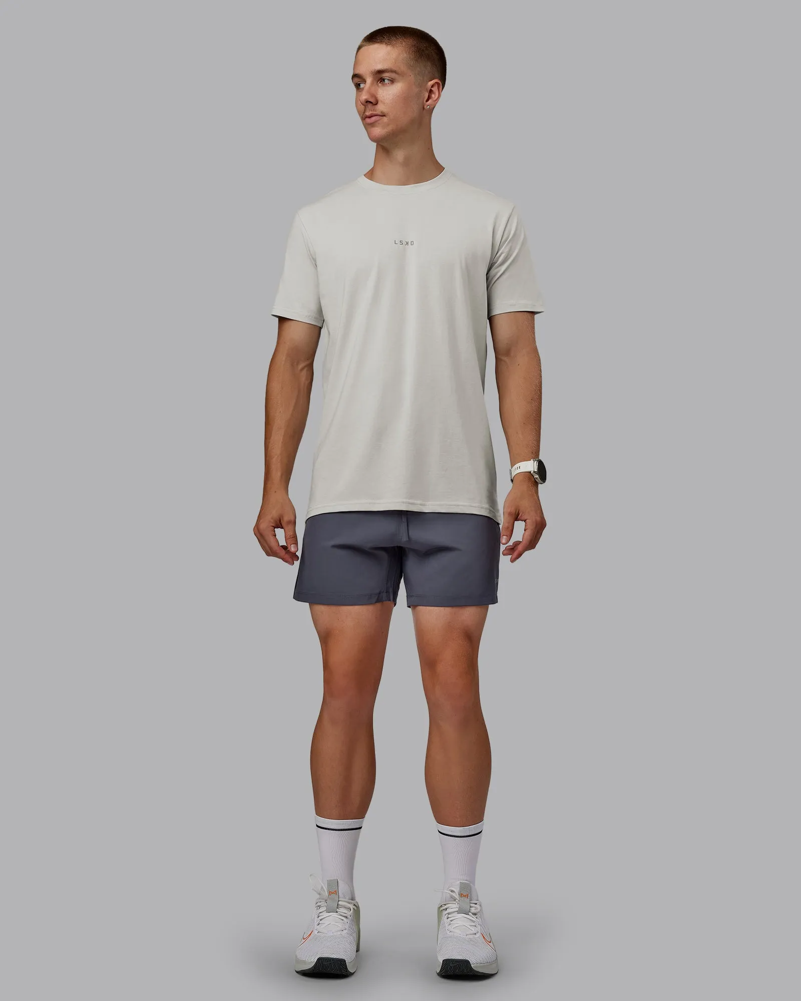 Base FLXCotton Tee - Digital Mist sold by LSKD product image thumbnail 4