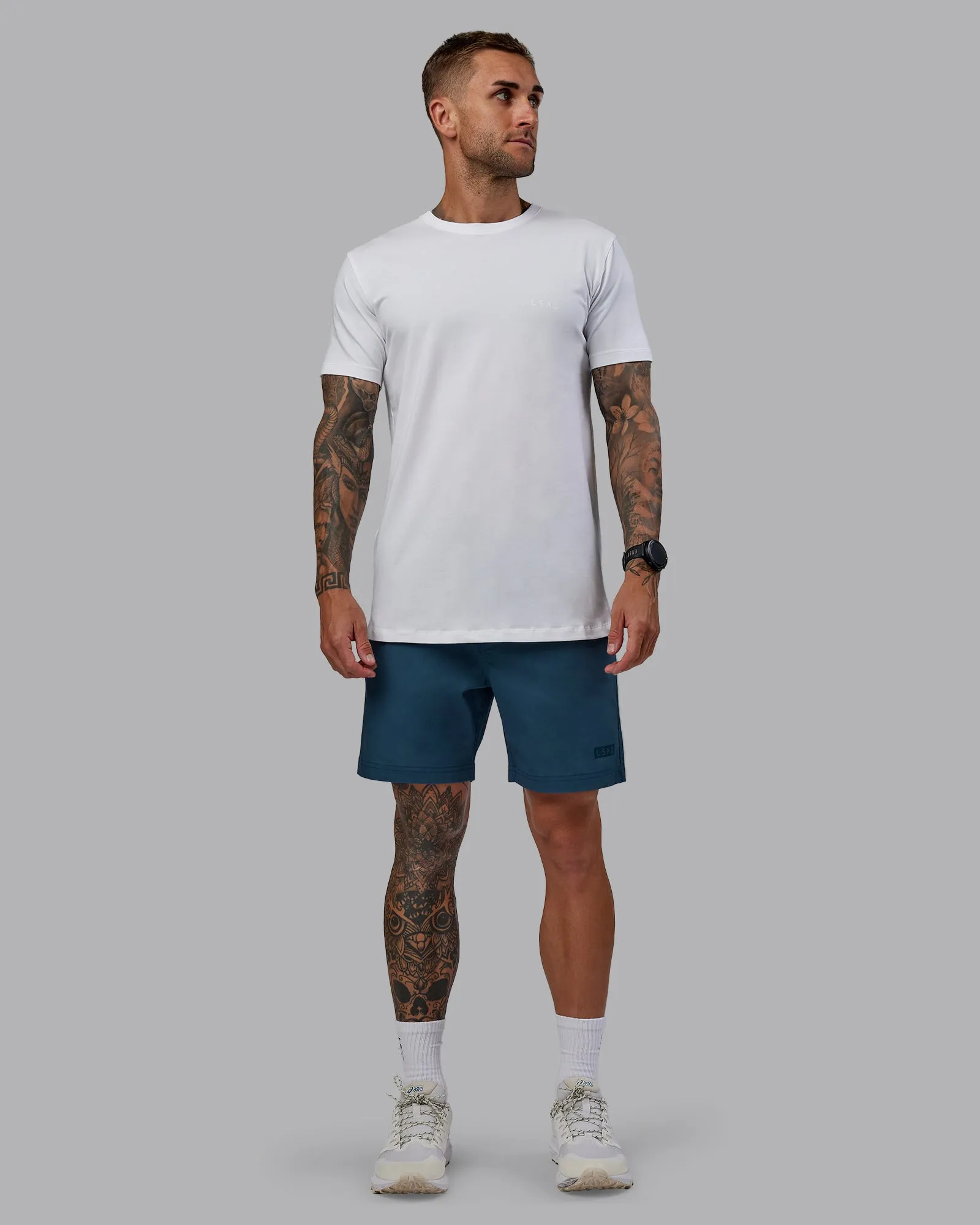 Daily 7" Short - Indigo sold by LSKD product image thumbnail 5