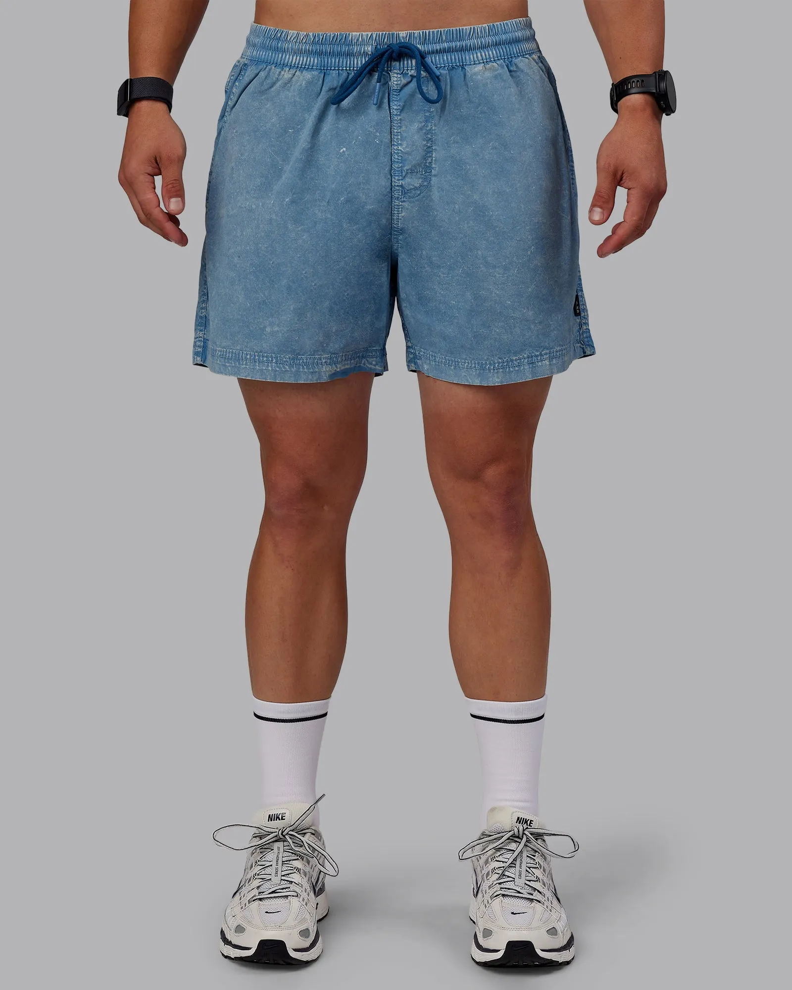 Washed Daily 5" Short - Elemental Blue sold by LSKD product image thumbnail 2