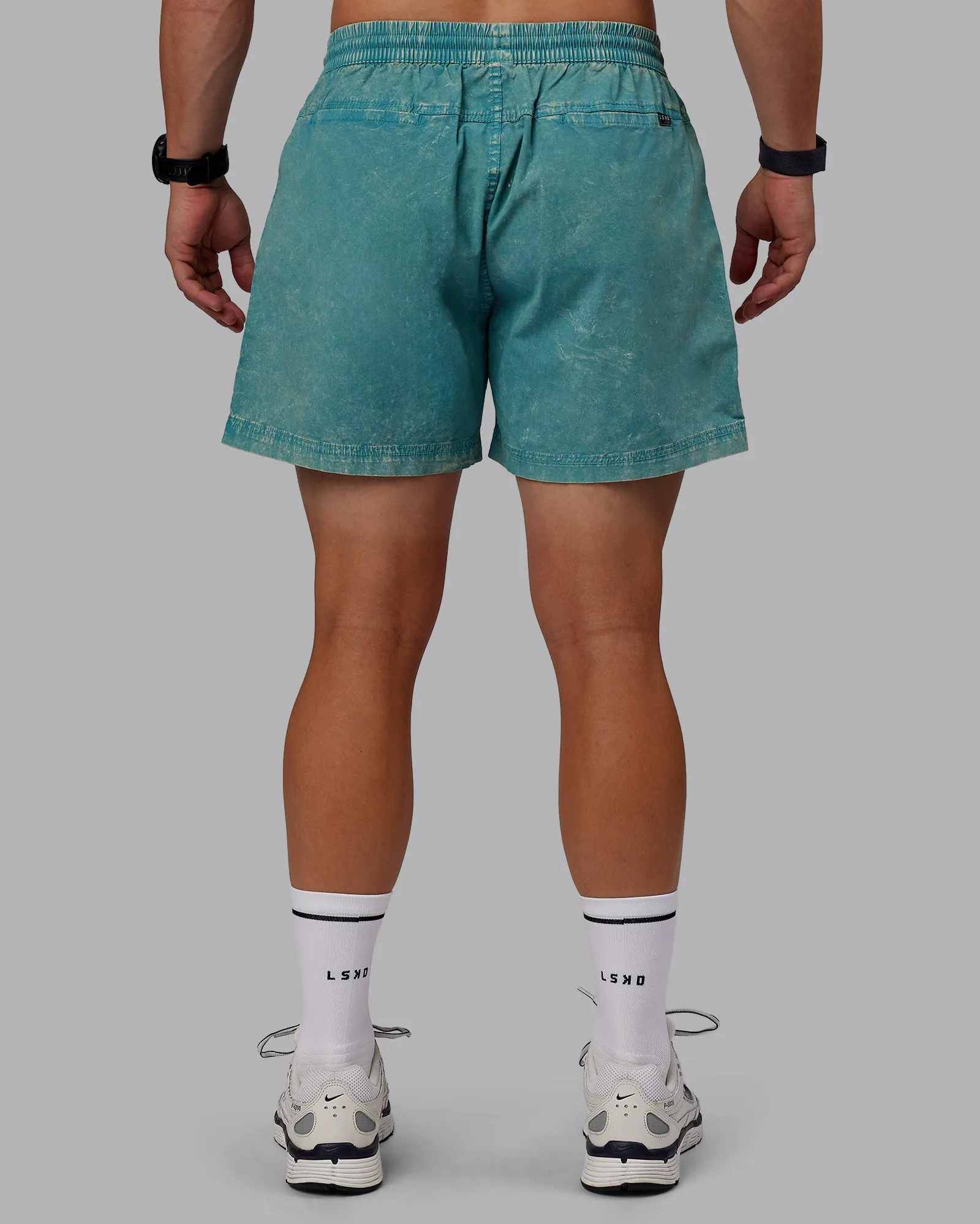 Washed Daily 5" Short - Sage Brush sold by LSKD product image thumbnail 4