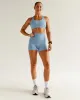 Elixir X-Short Tight With Pockets - Glacier Lake sold by LSKD