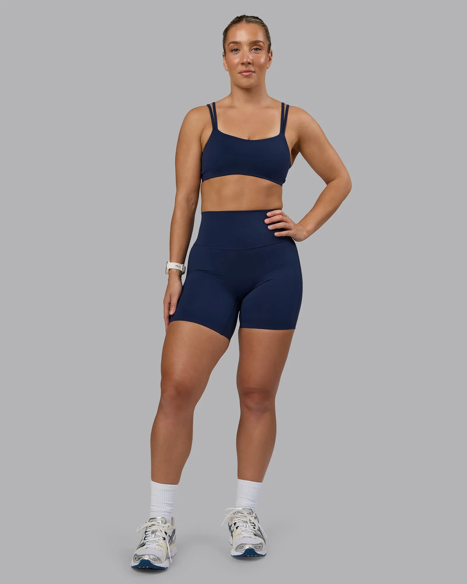 Elixir Mid Short Tight - Future Navy sold by LSKD product image thumbnail 2