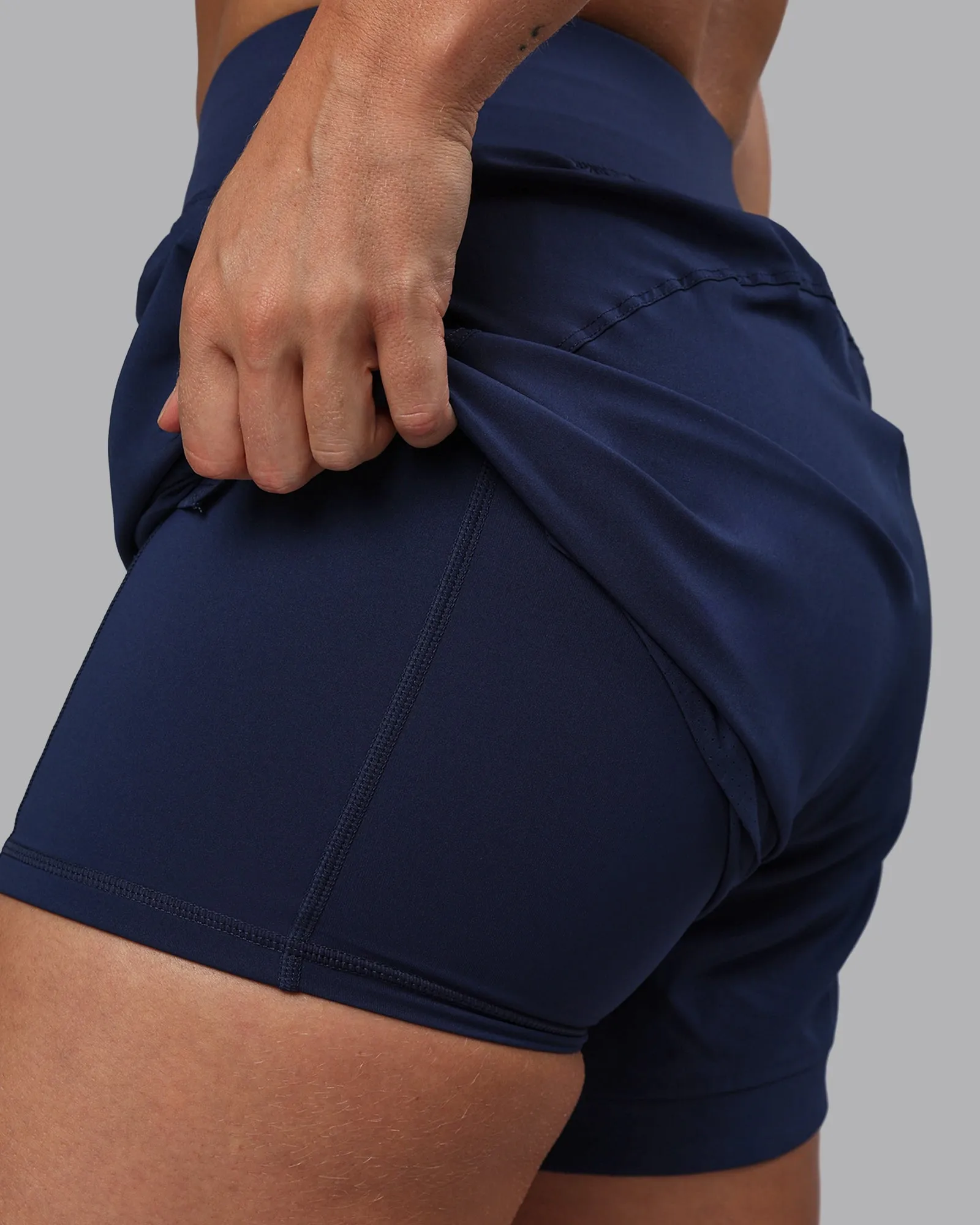 Challenger 5" Lined Performance Short - Future Navy sold by LSKD product image thumbnail 2