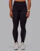 Rep Full Length Tight - Black-Surreal Green sold by LSKD