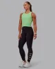 Rep Full Length Tight - Black-Surreal Green sold by LSKD
