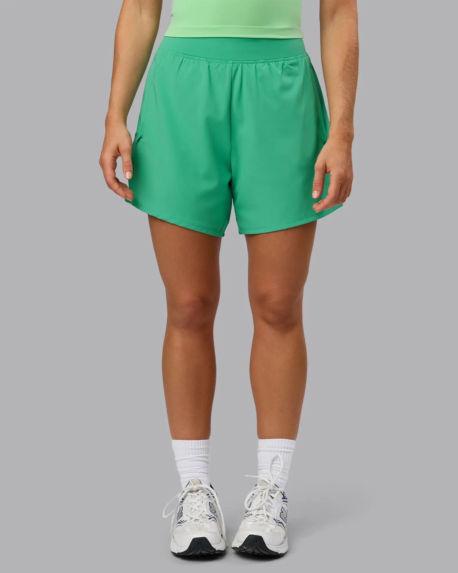 Challenger 5" Lined Performance Short - Mystic Green sold by LSKD product image thumbnail 2