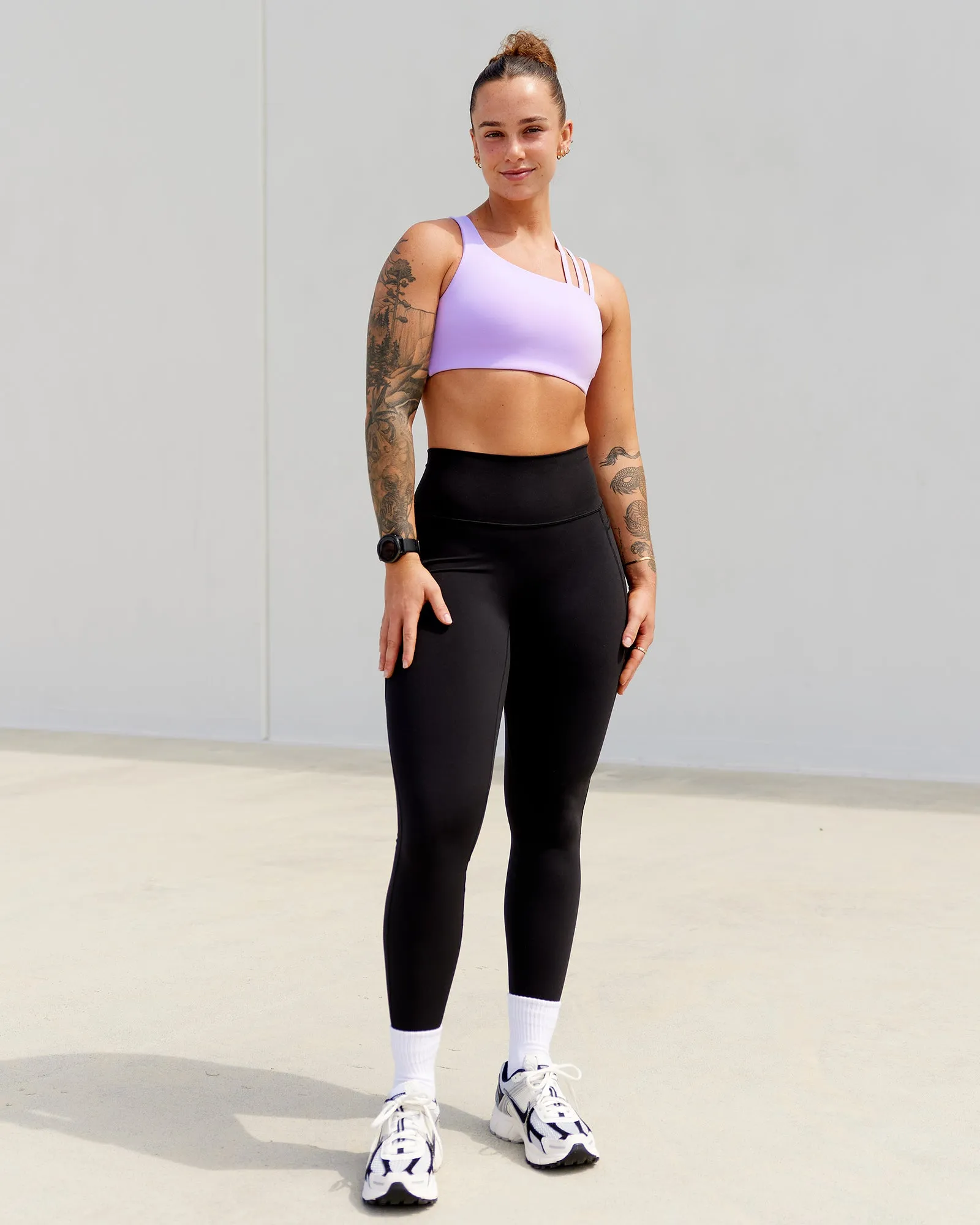Galvanise Sports Bra - Pale Lilac sold by LSKD