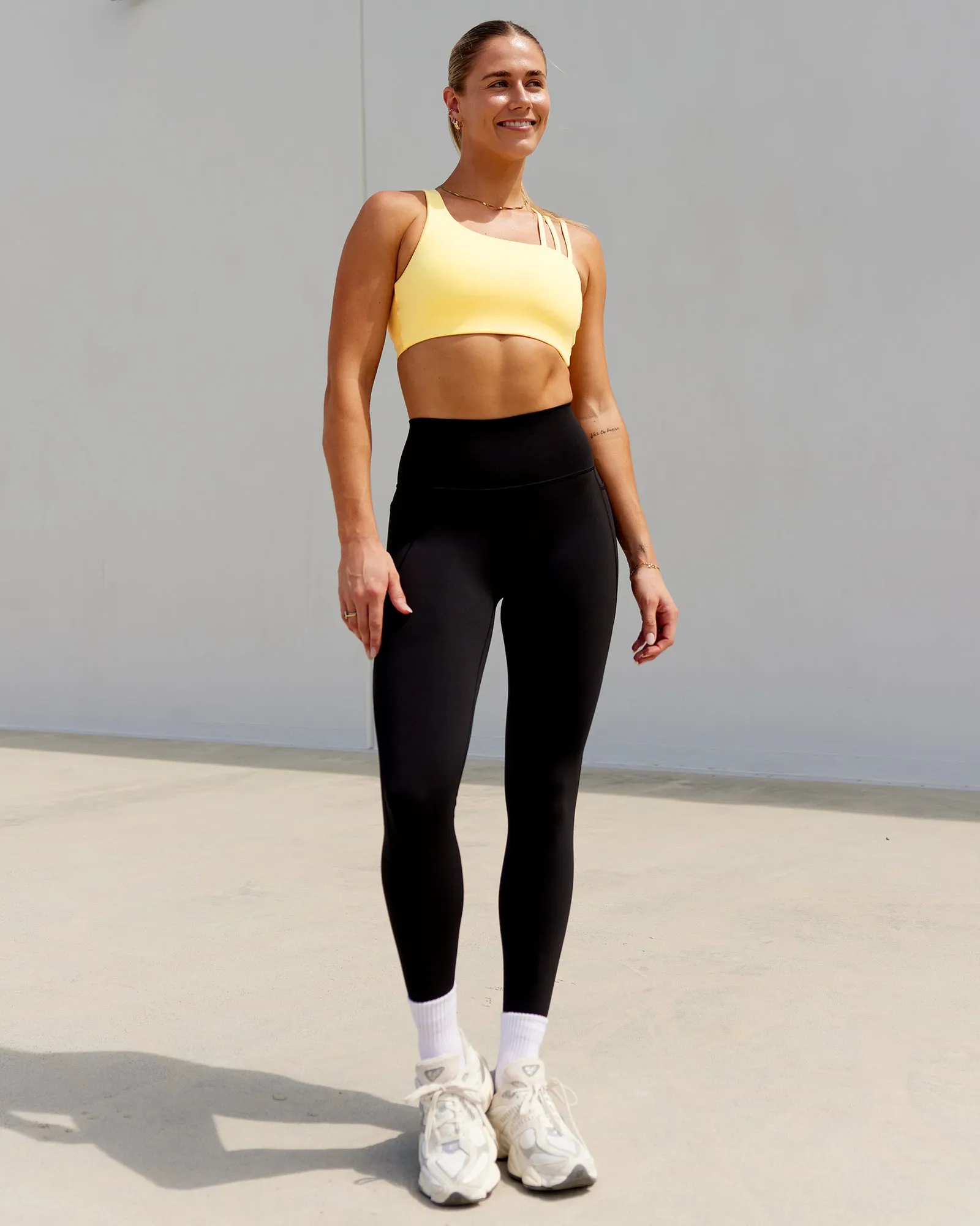 O.G. Galvanise Sports Bra - Lemon sold by LSKD product image thumbnail 3