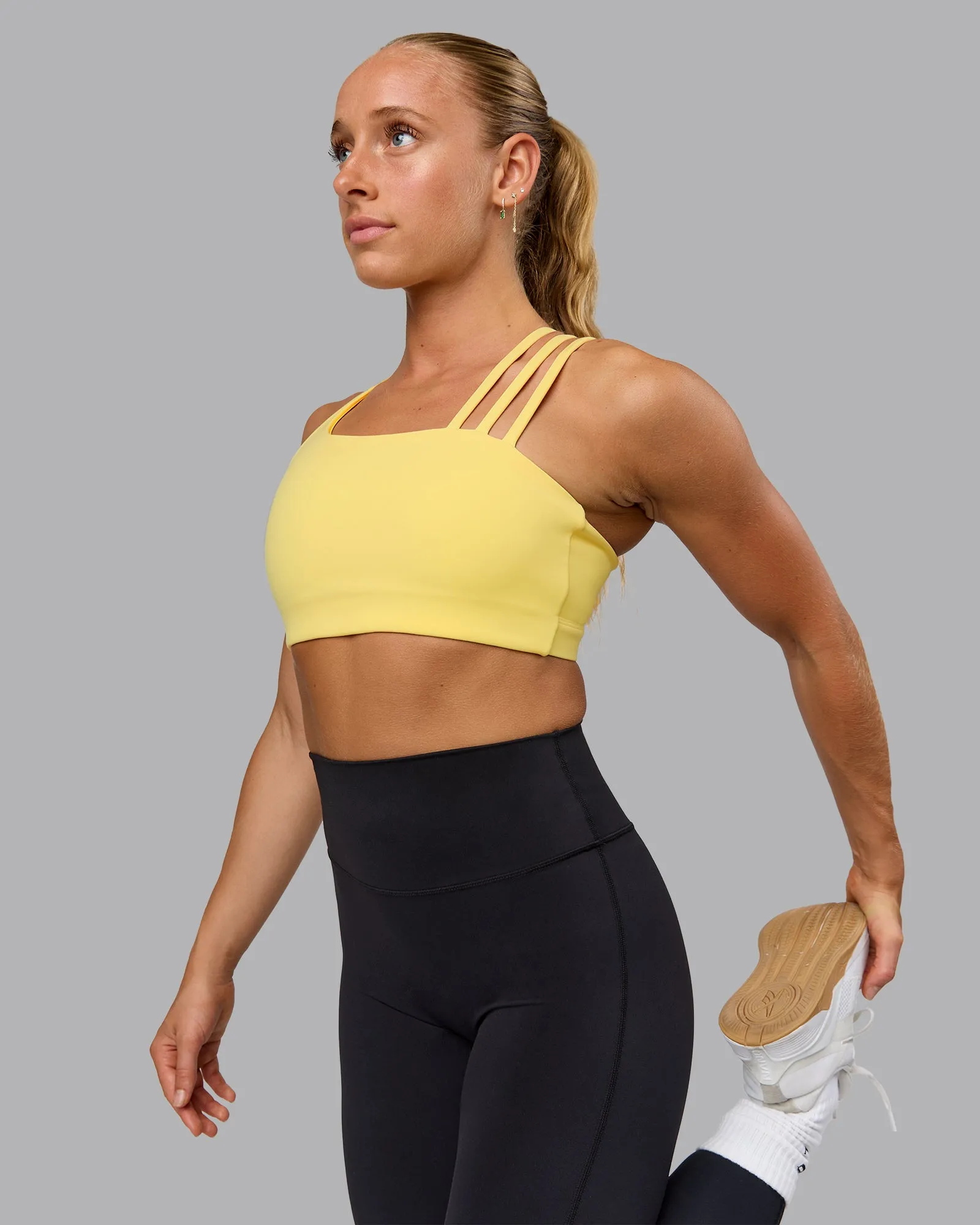 O.G. Galvanise Sports Bra - Lemon sold by LSKD product image thumbnail 2