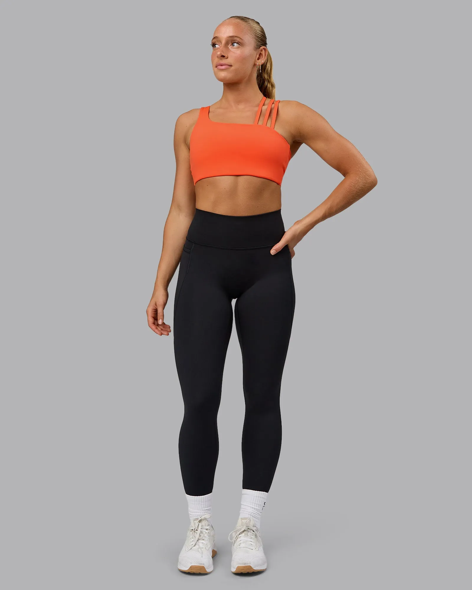 O.G. Galvanise Sports Bra - Ultra Orange sold by LSKD product image thumbnail 4