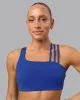Galvanise Sports Bra - Power Cobalt sold by LSKD