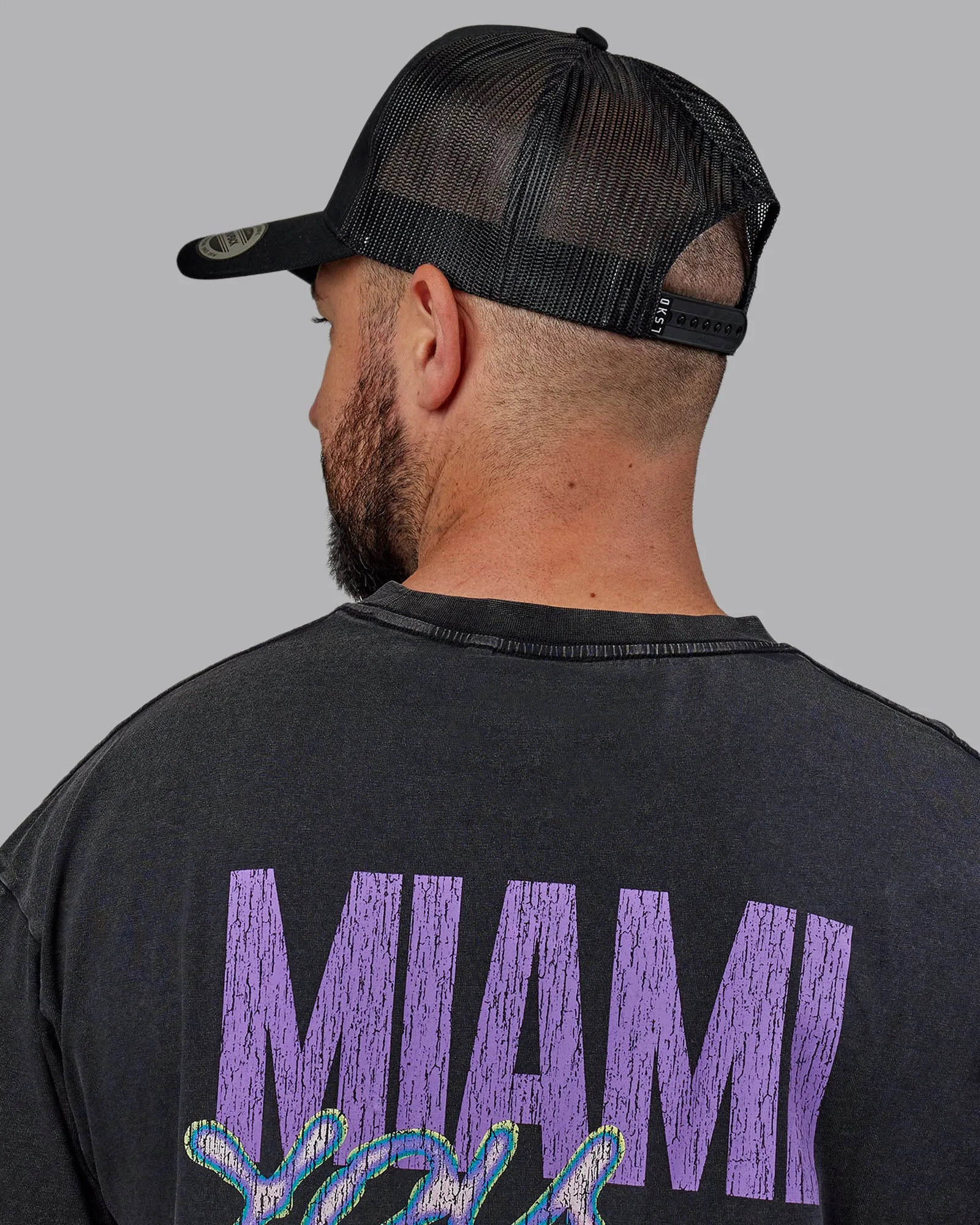 WZA 25 Easy Trucker Cap - Pirate Black sold by LSKD product image thumbnail 2