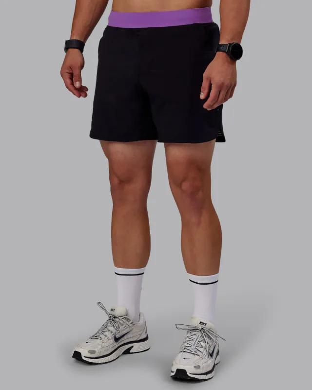 WZA 25 Lift 6" Short - Black-Purple Swirl sold by LSKD