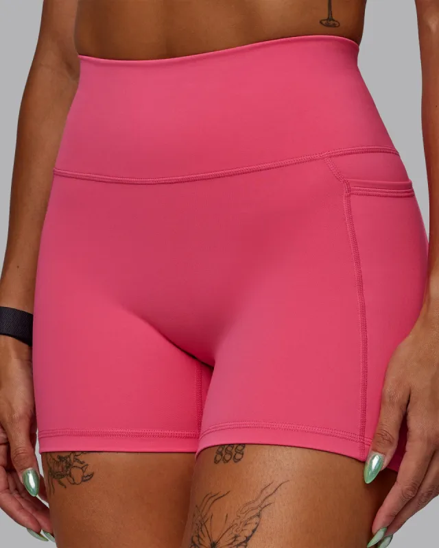 Fusion X-Short Tight With Pockets - Hot Pink sold by LSKD