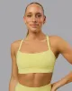 Momentum Sports Bra - Lemon Fizz sold by LSKD