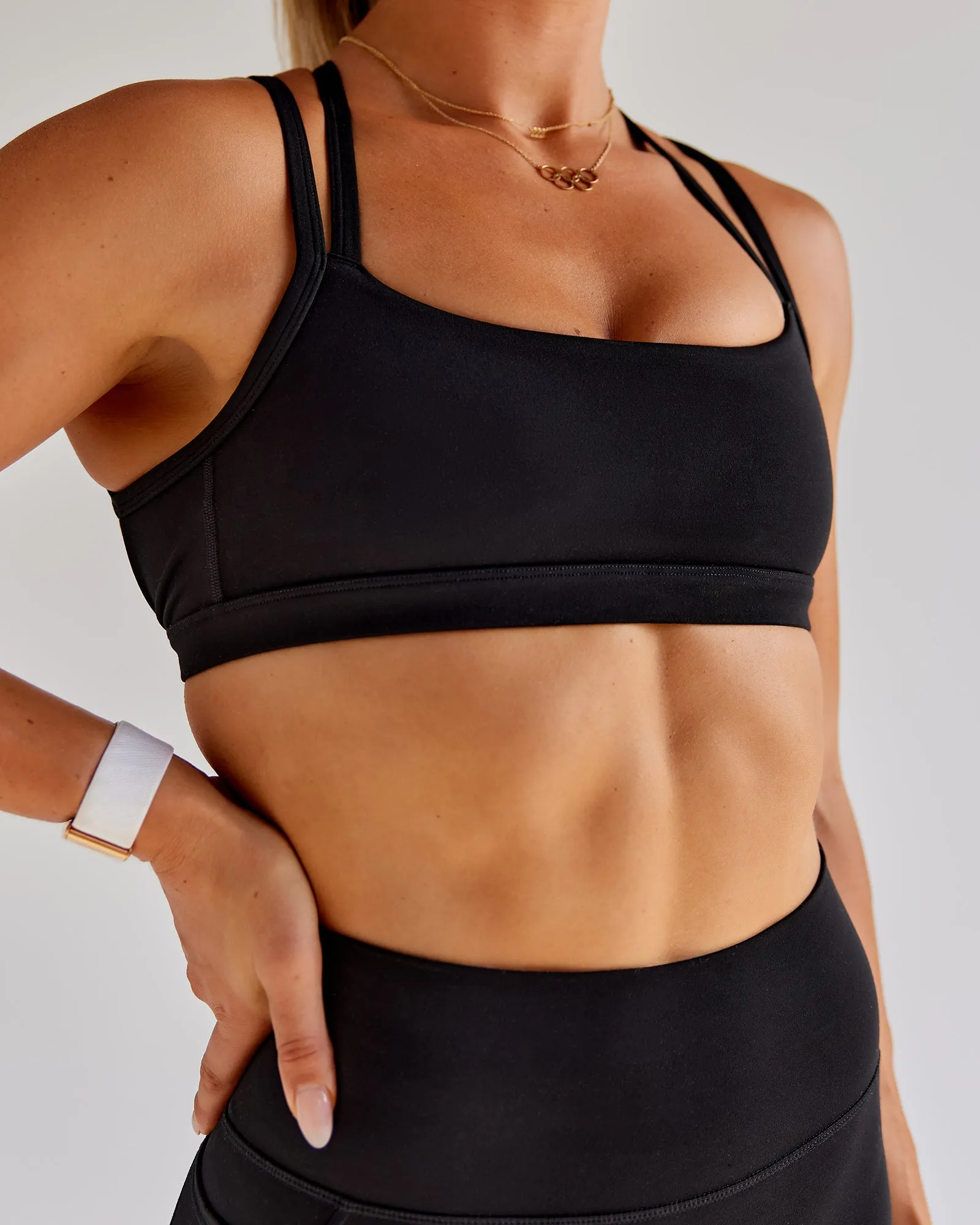 Bree Masters Velocity Sports Bra - Black sold by LSKD