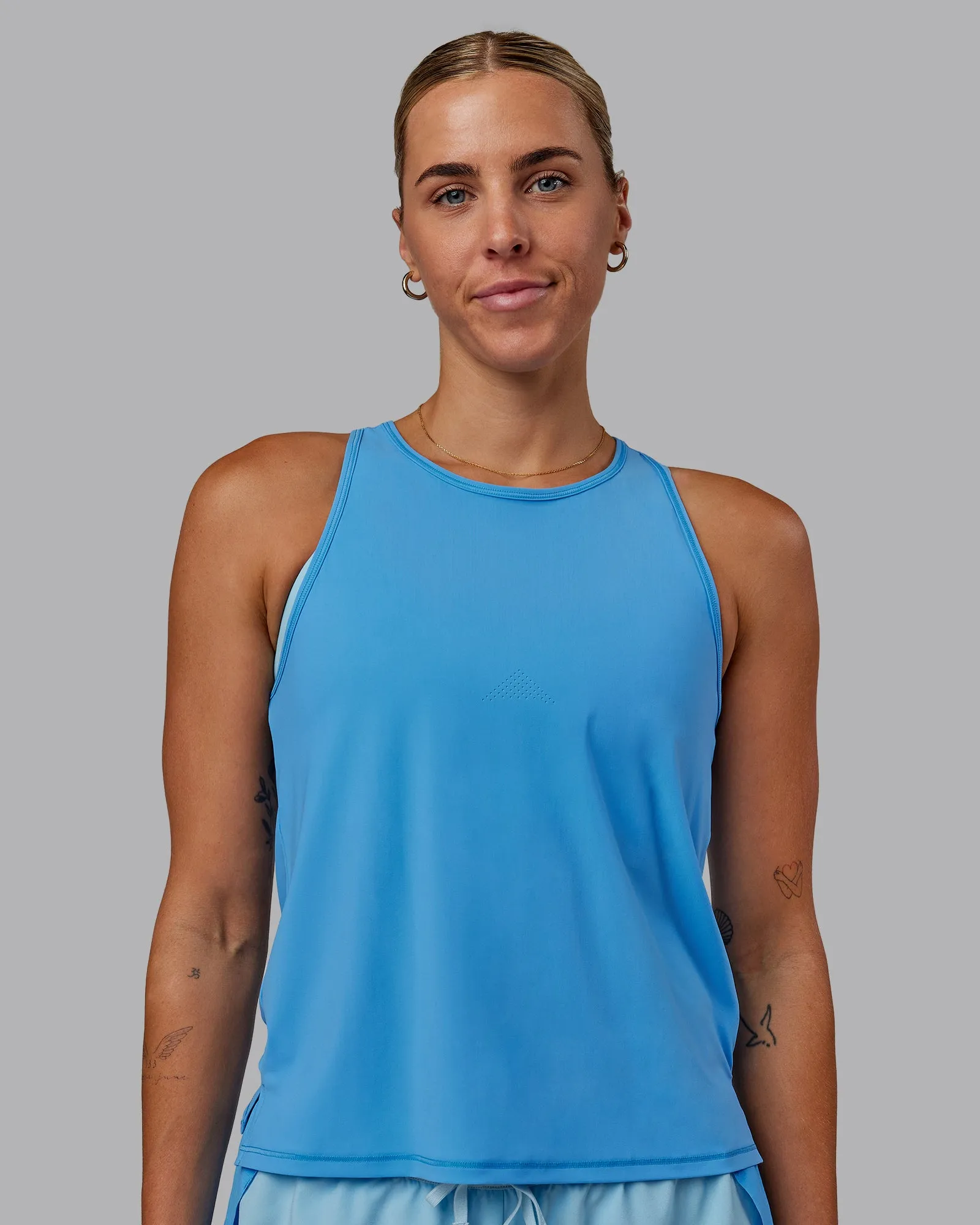 Cadence Tank - Azure Blue sold by LSKD