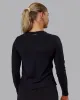 Cadence Long Sleeve Tee - Black sold by LSKD