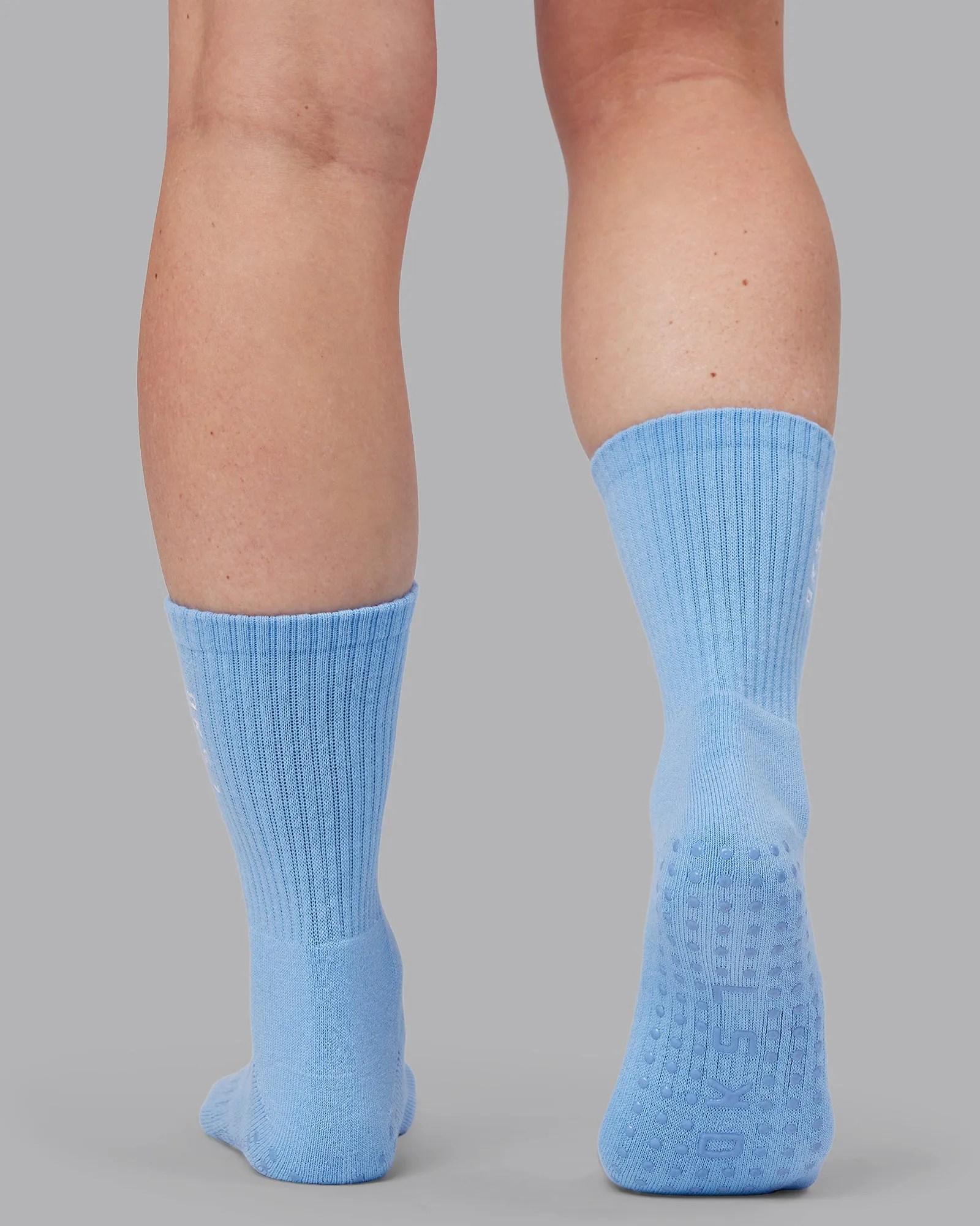 Signal Crew Pilates Grip Sock - Glaciar Lake-White sold by LSKD product image thumbnail 2