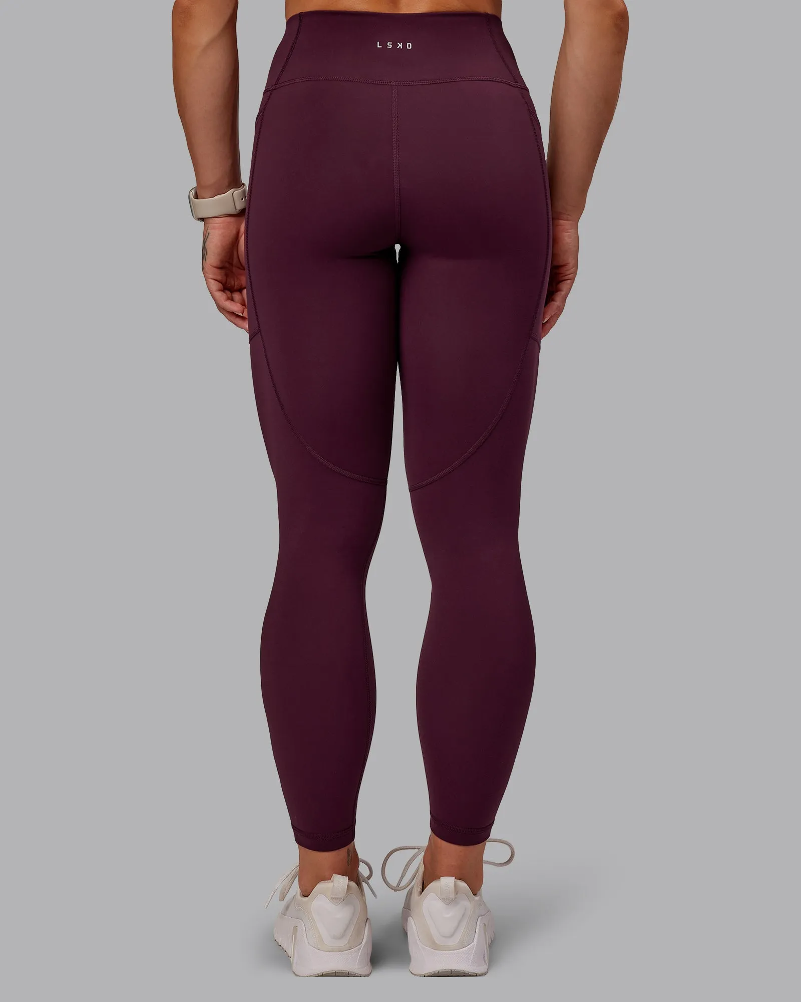 Rep 7/8 Length Tight - Cherry Lacquer-Marshmallow sold by LSKD product image thumbnail 3