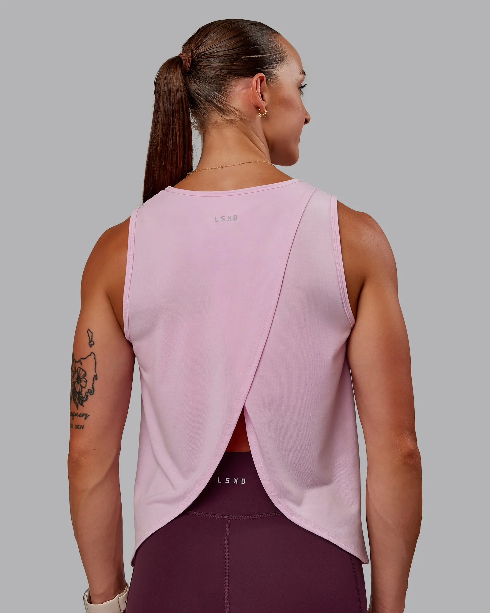 Breeze Training Tank - Marshmallow sold by LSKD