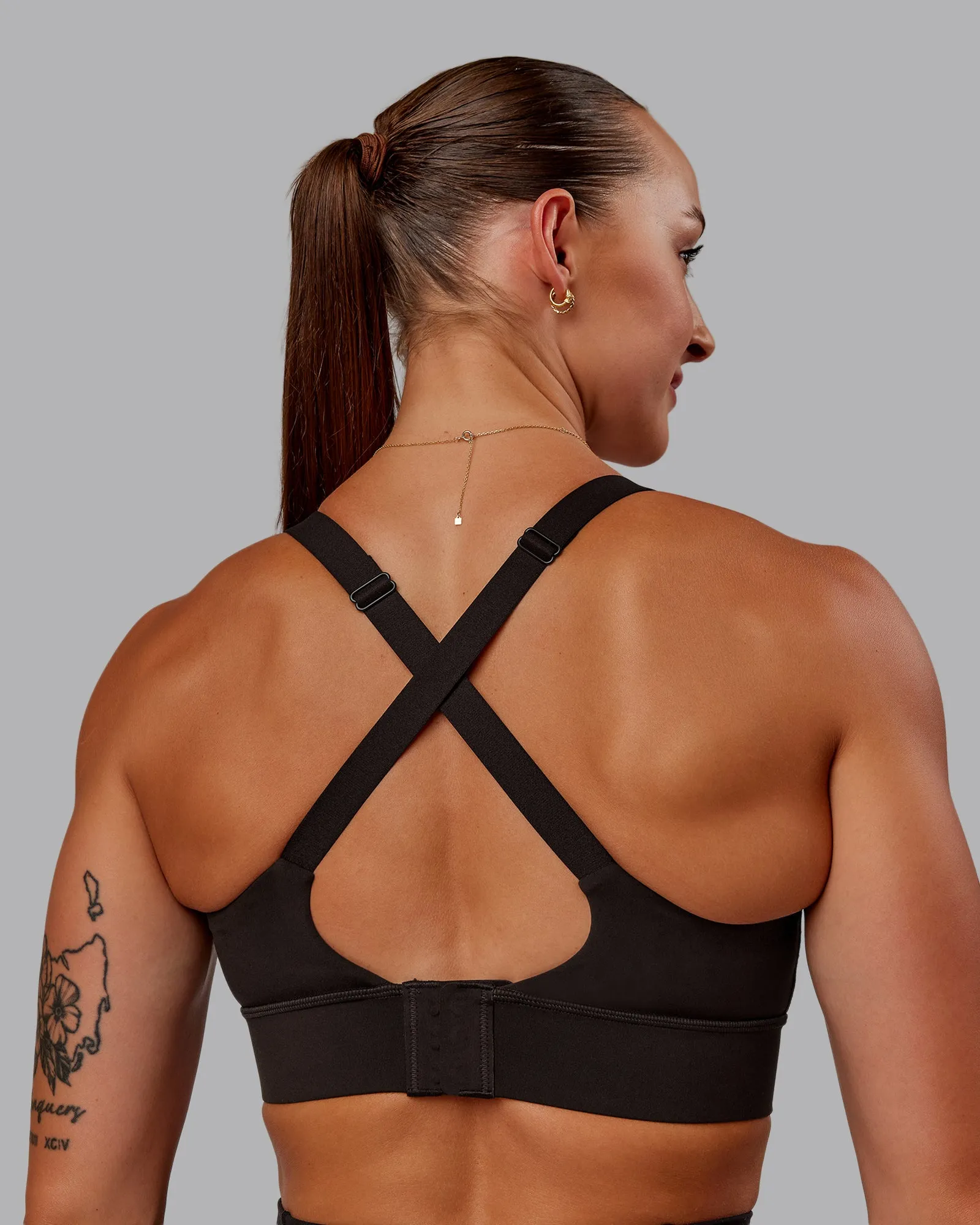 Accelerate Sports Bra - Dark Walnut sold by LSKD product image thumbnail 2