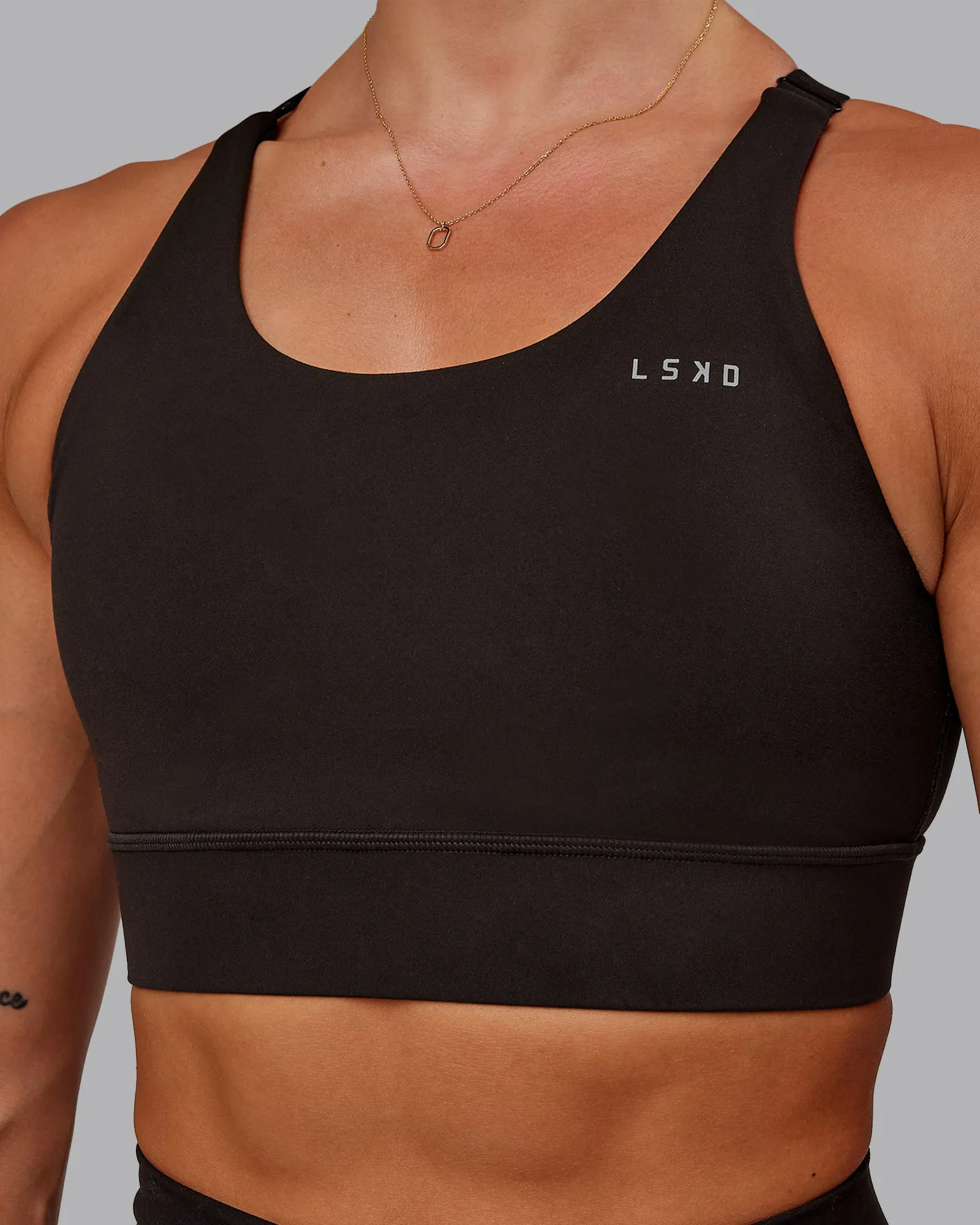 Accelerate Sports Bra - Dark Walnut sold by LSKD product image thumbnail 4