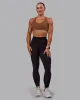 Nirvana Sports Bra - Caramel Agile Print sold by LSKD