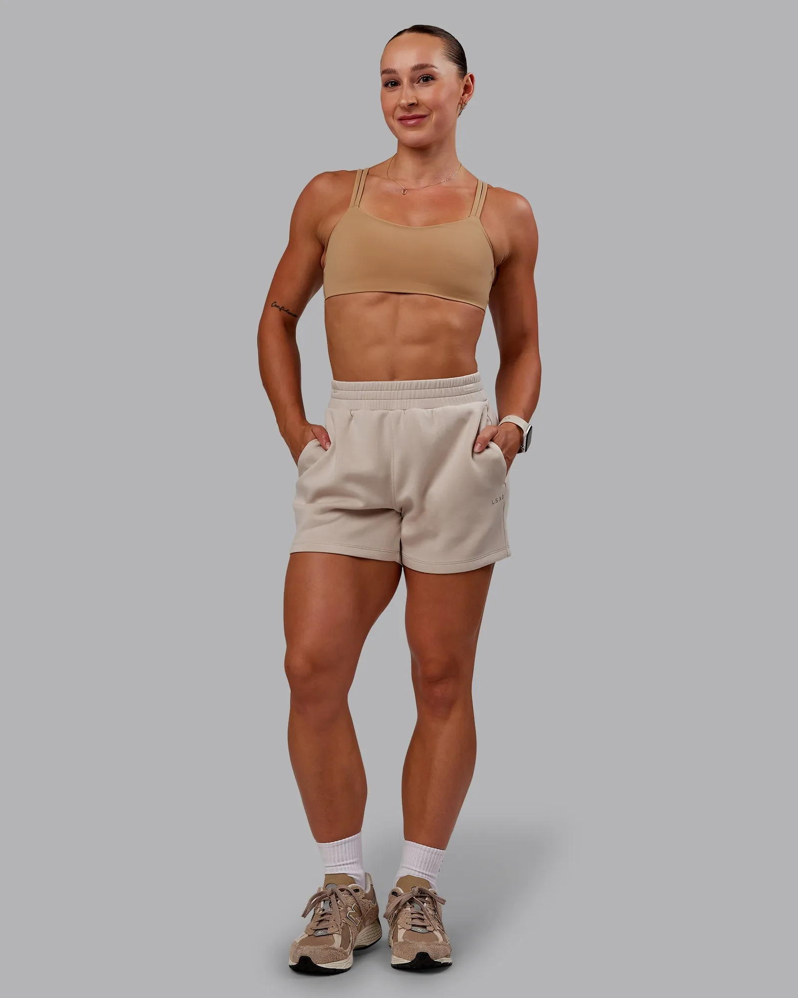 Vantage Sports Bra - Warm Smoke sold by LSKD product image thumbnail 3