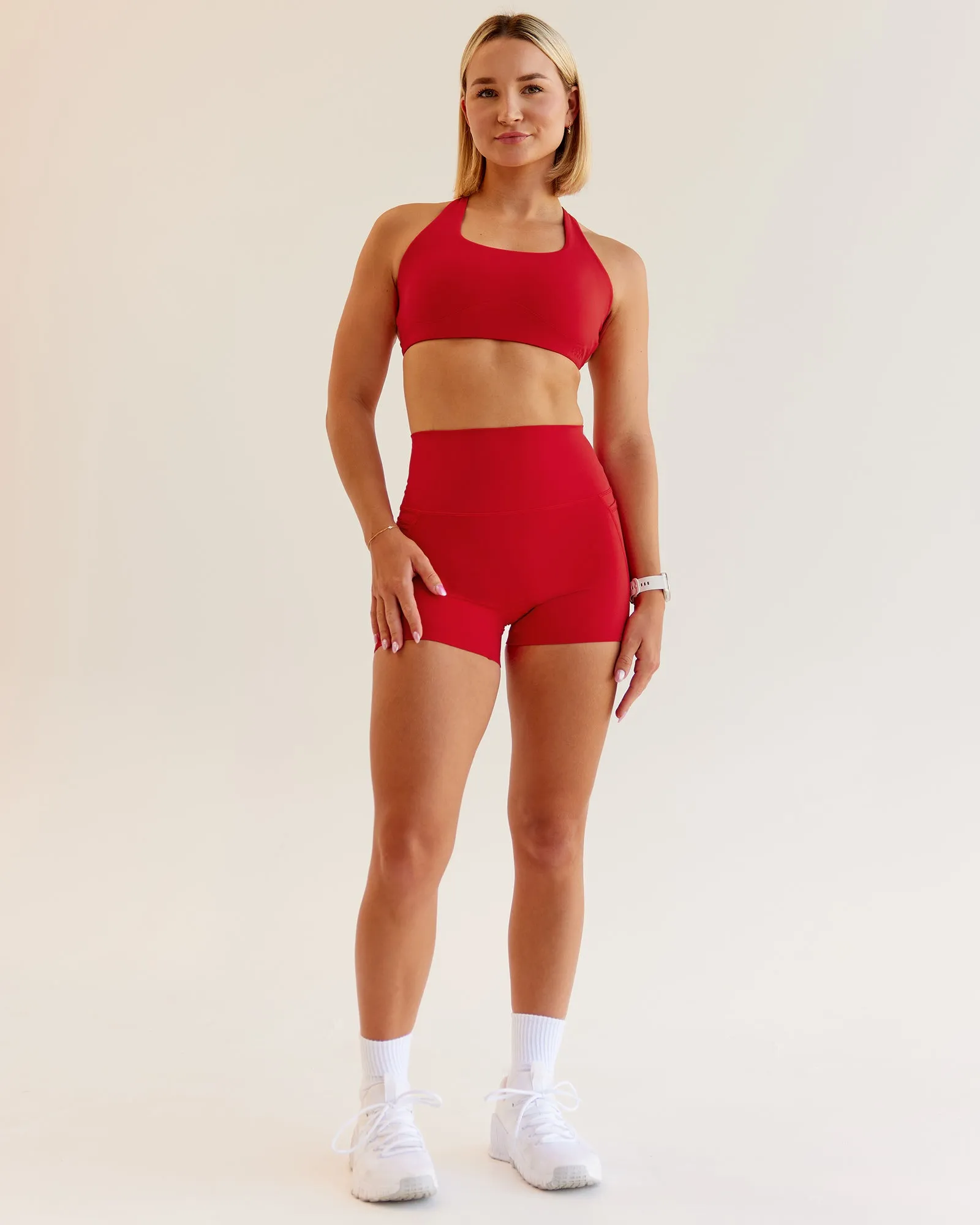 Elixir X-Short Tight With Pockets - Flame sold by LSKD product image thumbnail 3