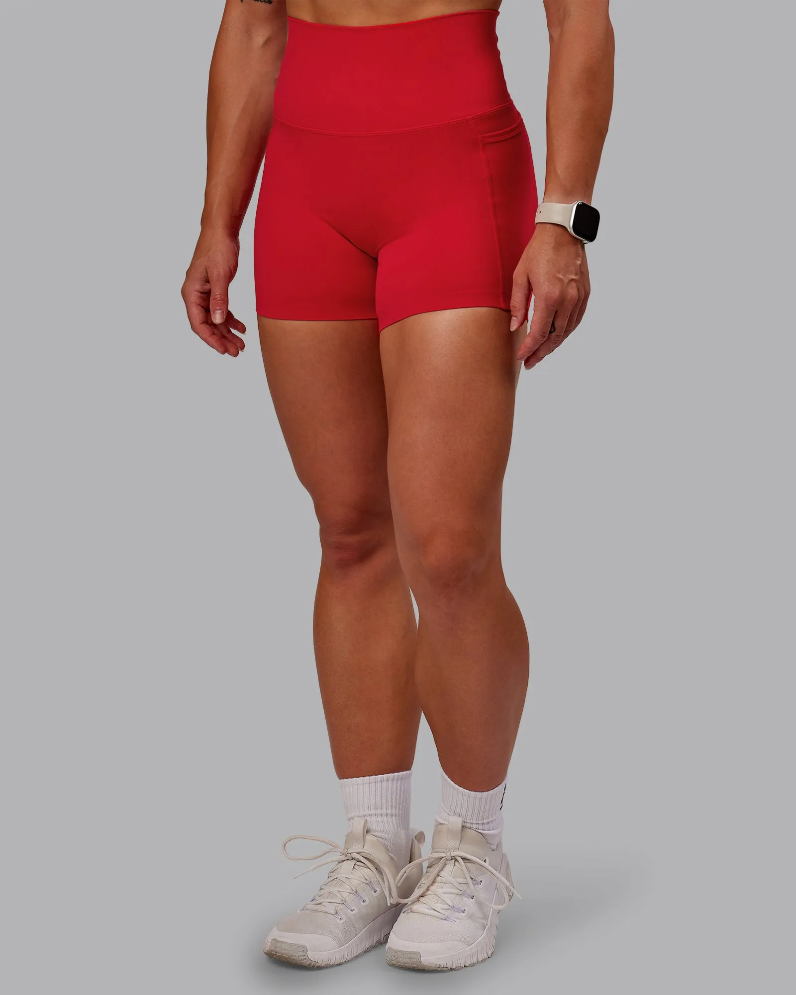 Elixir X-Short Tight With Pockets - Flame sold by LSKD product image thumbnail 5