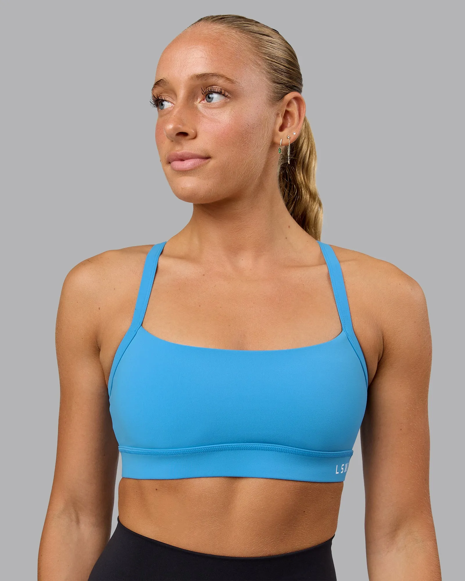 Momentum Sports Bra - Azure Blue sold by LSKD