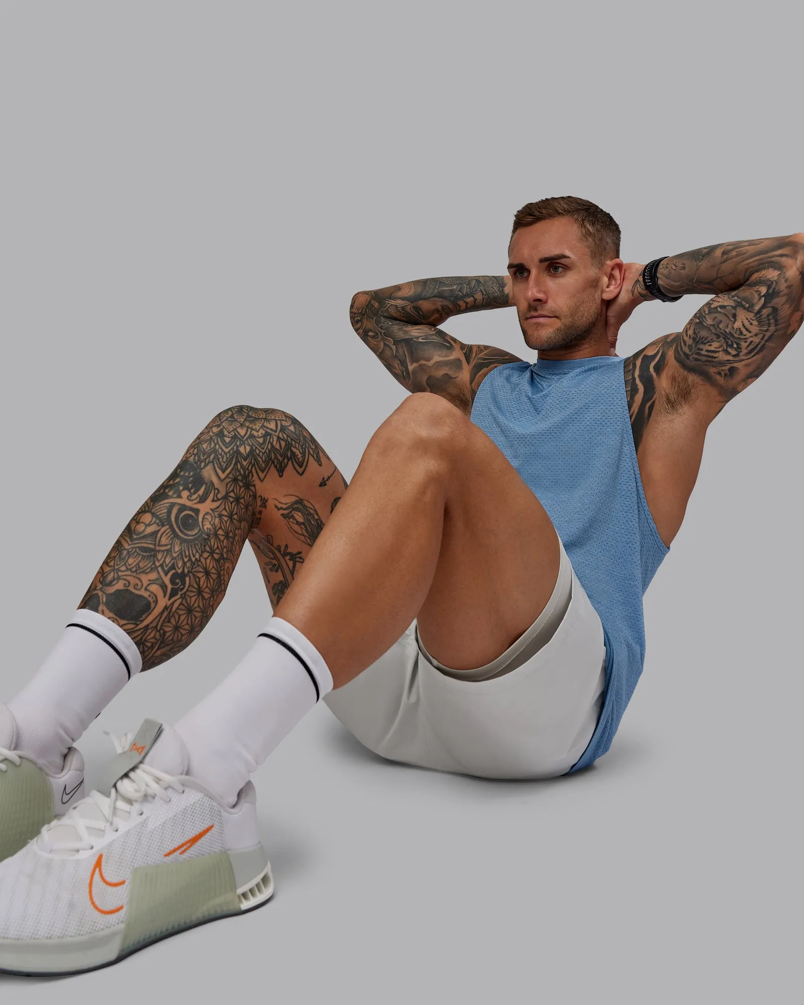 Rep Lined Performance Short 5" - Digital Mist sold by LSKD product image thumbnail 2