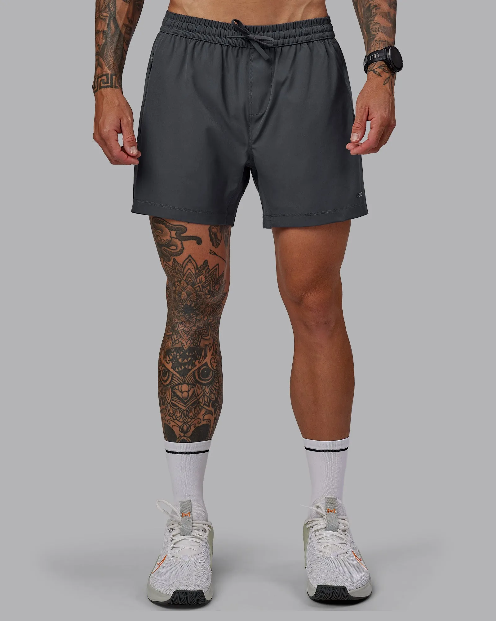 Rep Lined Performance Short 5" - Dark Storm sold by LSKD