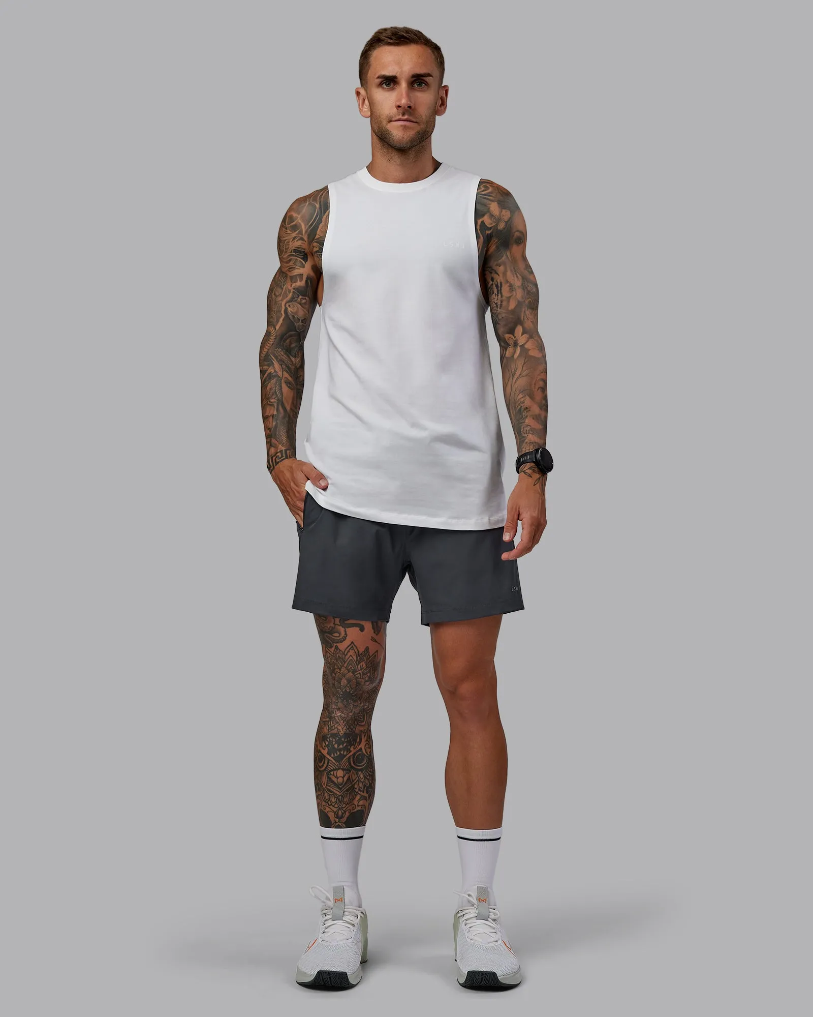 Rep Lined Performance Short 5" - Dark Storm sold by LSKD product image thumbnail 5