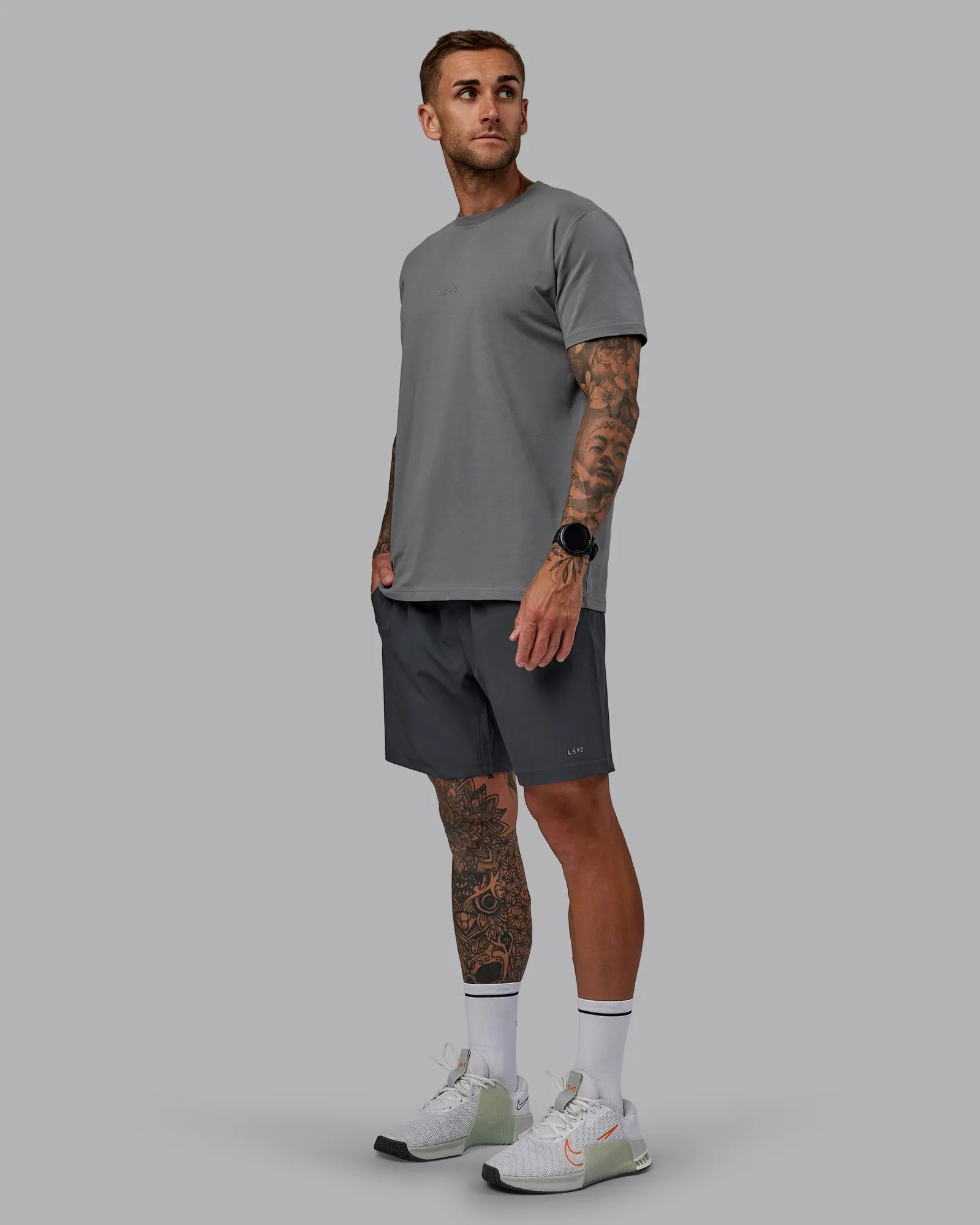 Rep 7'' Performance Short - Dark Storm sold by LSKD product image thumbnail 5
