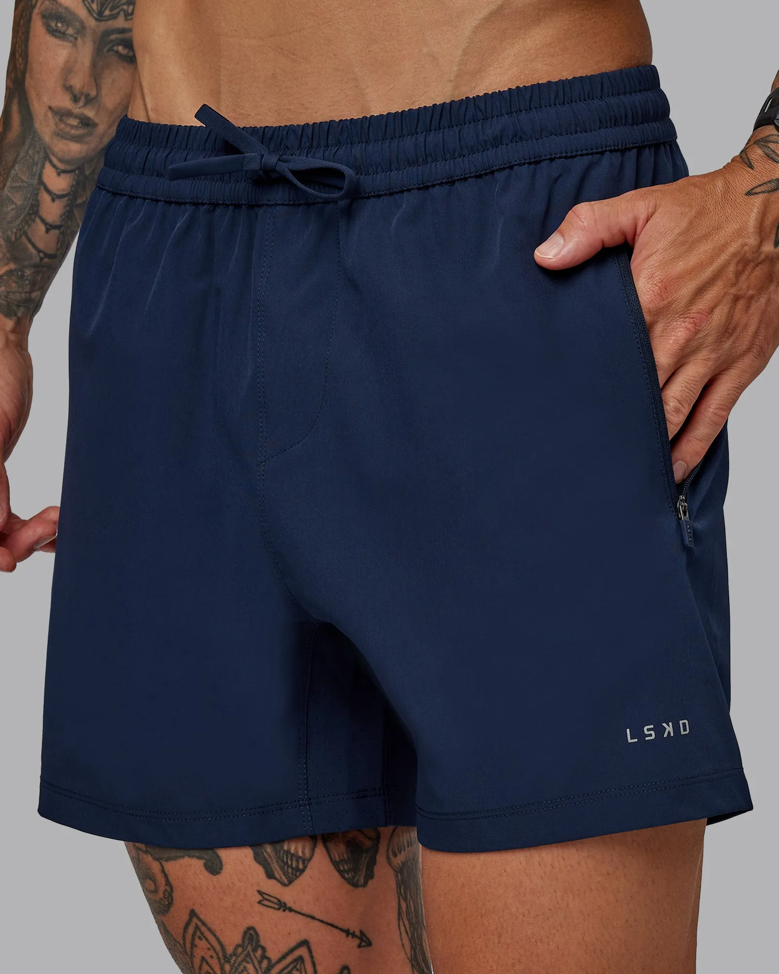 Rep 5" Performance Short - Future Navy sold by LSKD product image thumbnail 3