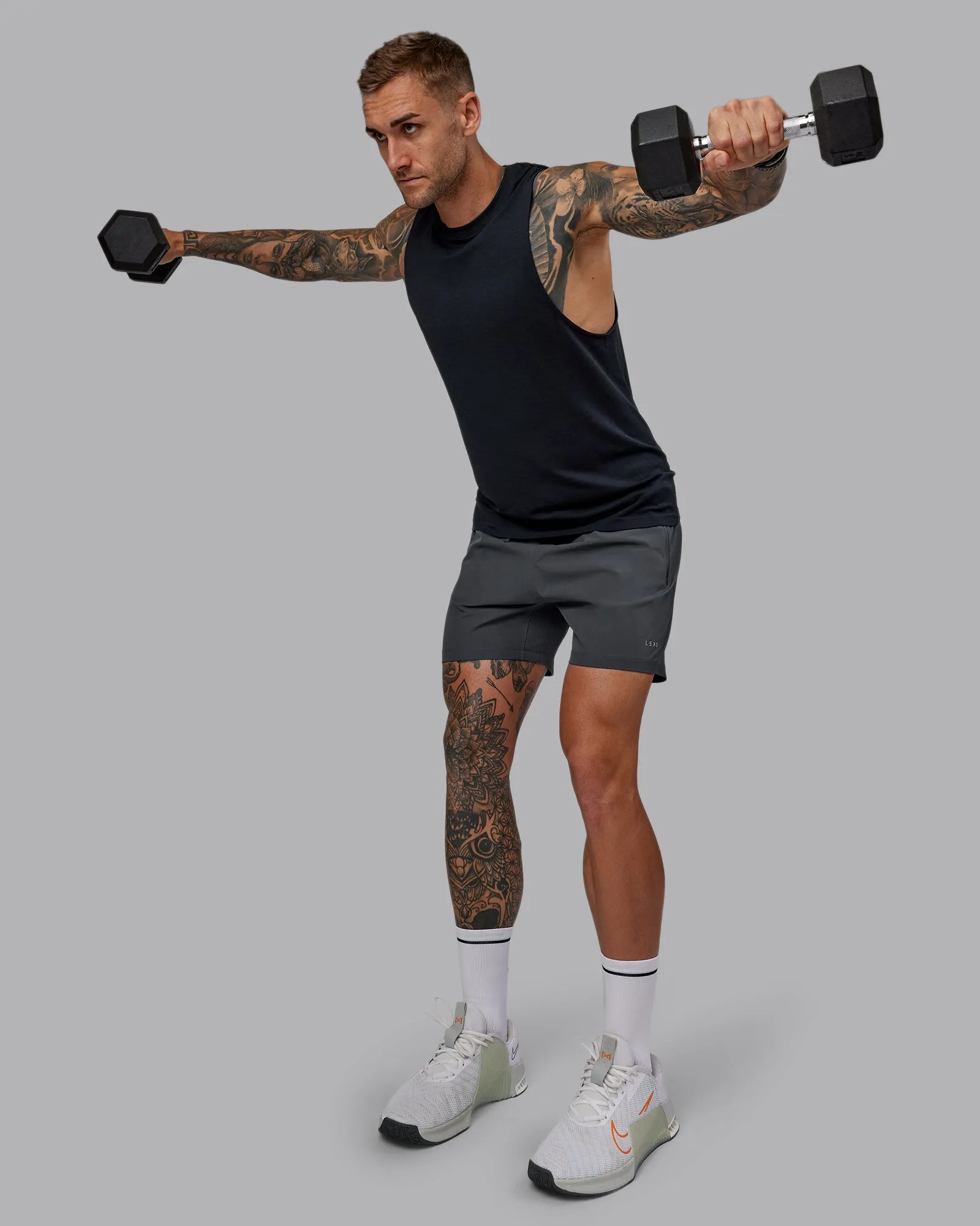 Rep 5" Performance Short - Dark Storm sold by LSKD product image thumbnail 2