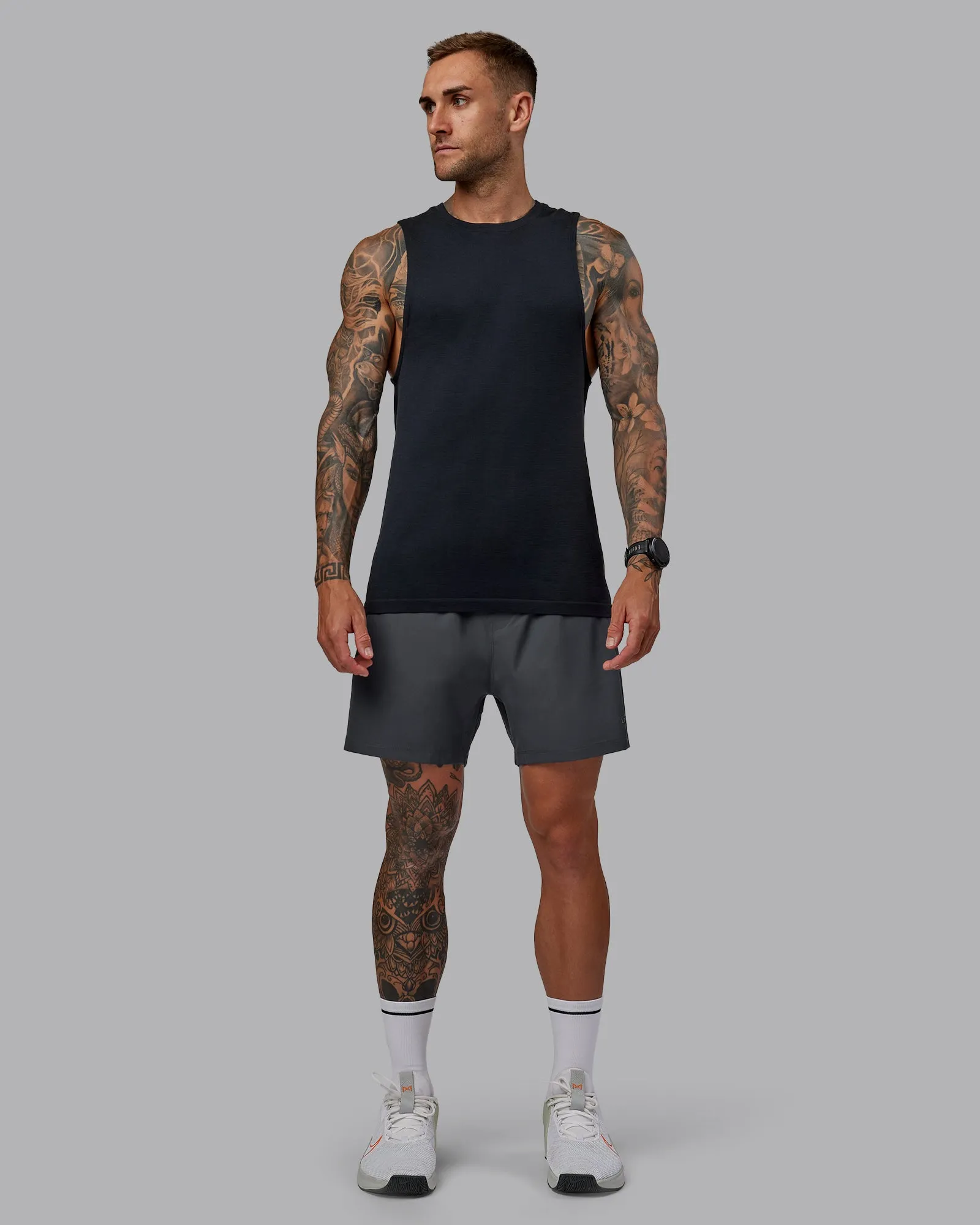 Rep 5" Performance Short - Dark Storm sold by LSKD product image thumbnail 5