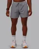 Pace Lined Performance Short  5" - Storm Front sold by LSKD