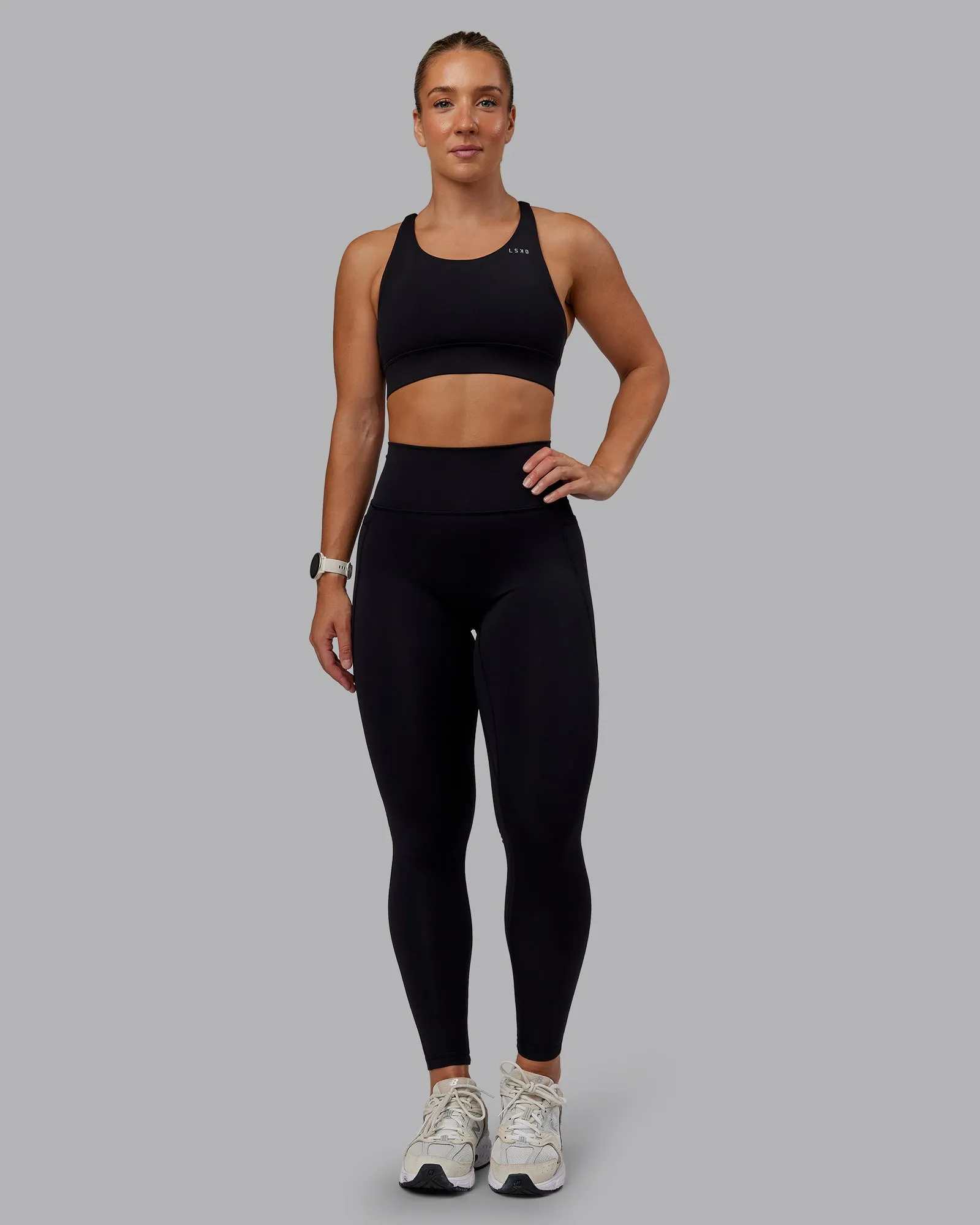 Accelerate Sports Bra - Black sold by LSKD product image thumbnail 5
