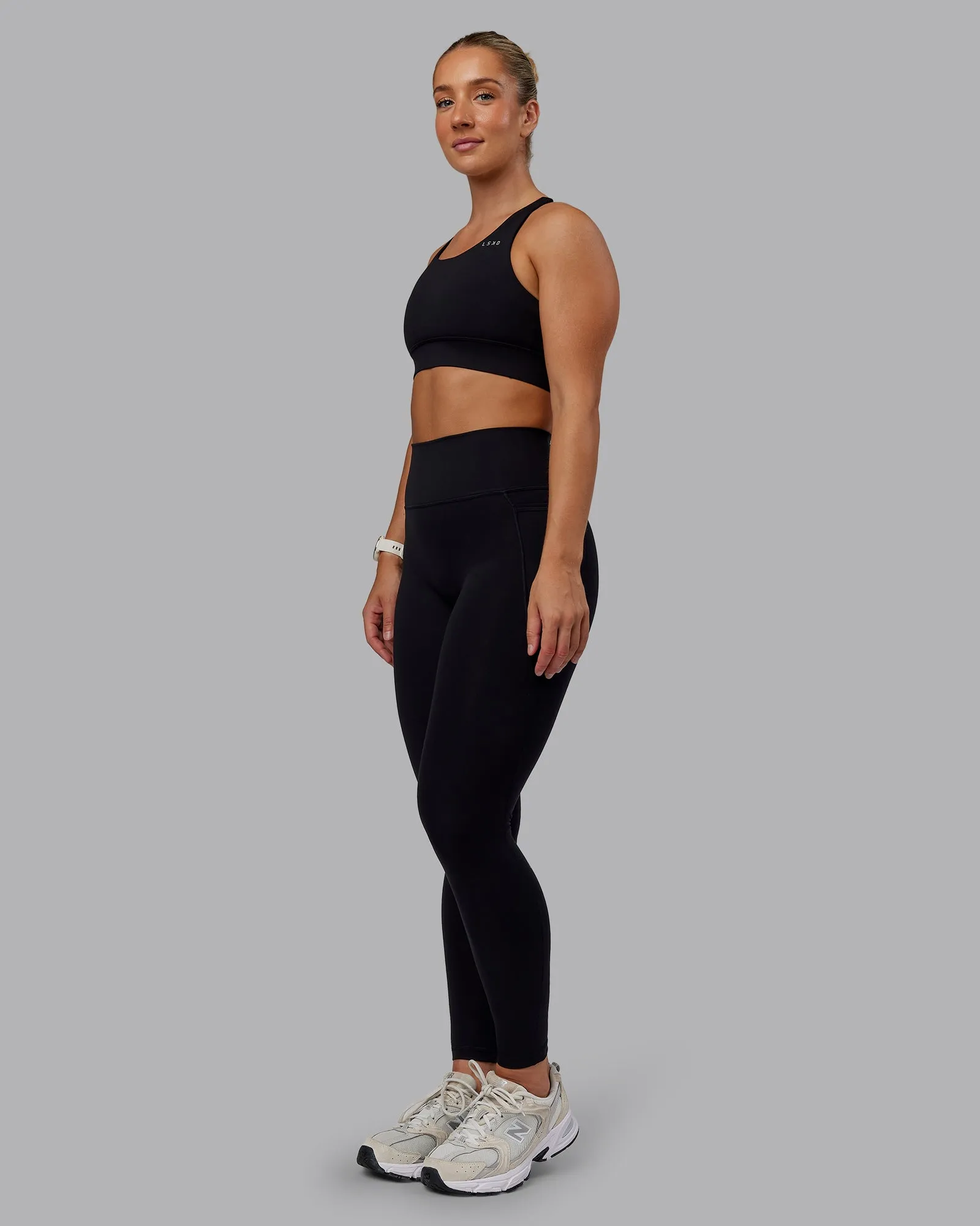 Accelerate Sports Bra - Black sold by LSKD product image thumbnail 3