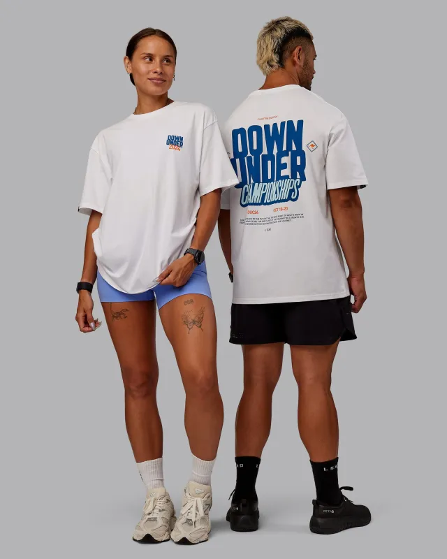 Unisex DUC24 FLXCotton Tee Oversize - White sold by LSKD