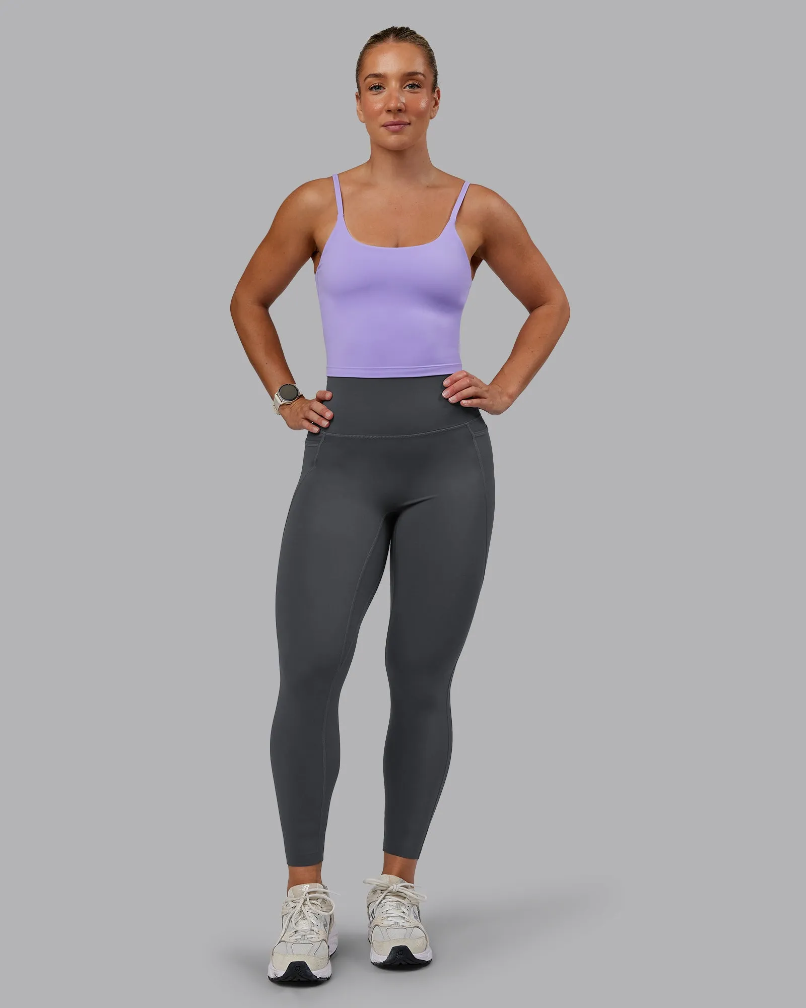 Elixir 7/8 Length Tight With Pockets - Dark Storm sold by LSKD product image thumbnail 5