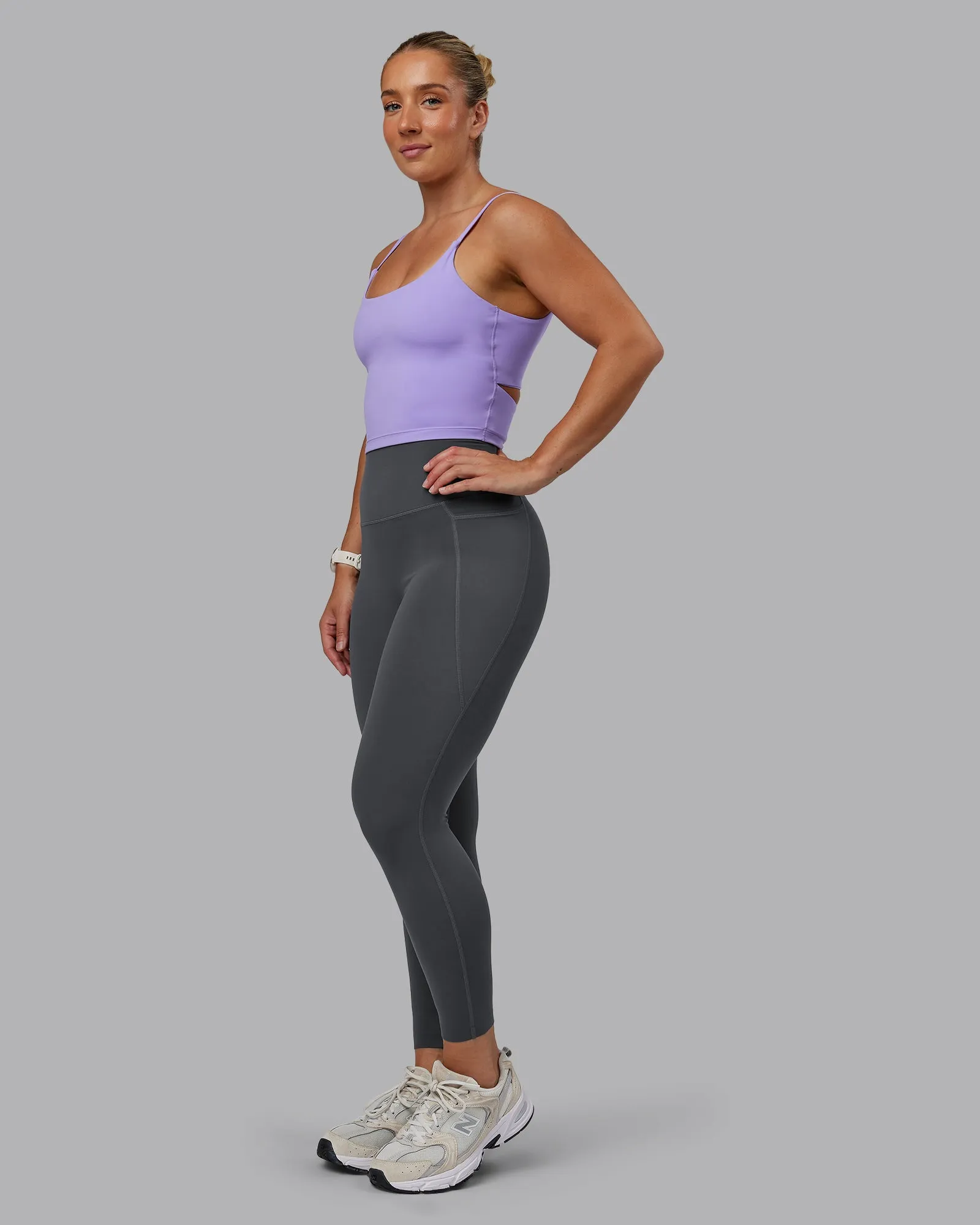 Elixir 7/8 Length Tight With Pockets - Dark Storm sold by LSKD