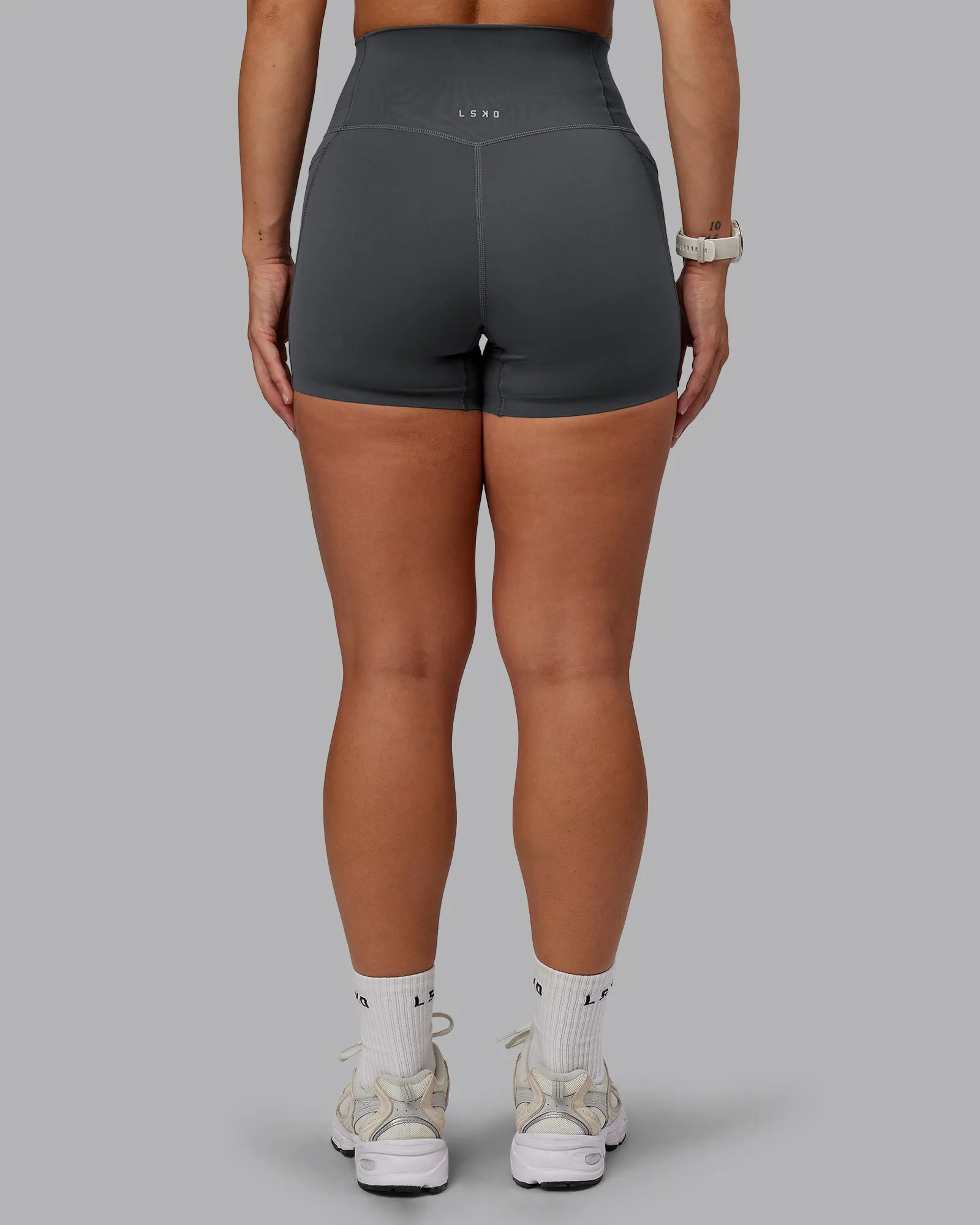 Elixir X-Short Tight With Pockets - Dark Storm sold by LSKD product image thumbnail 4