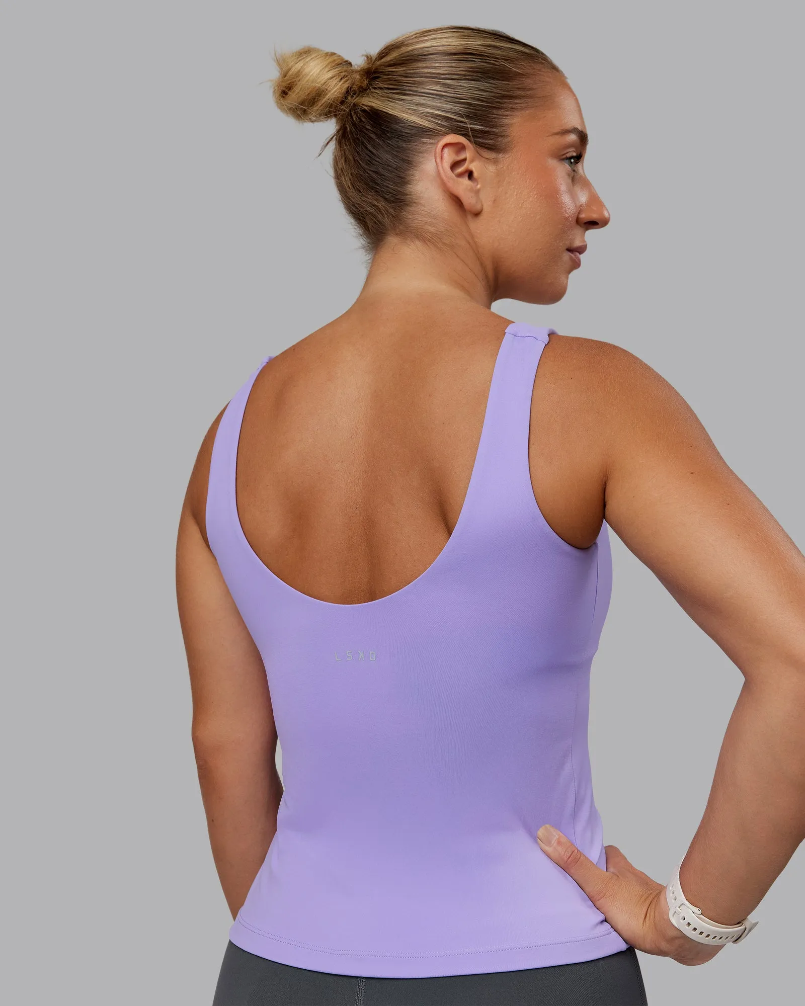 Staple Active Shelf Bra Tank - Violet Ray sold by LSKD product image thumbnail 2